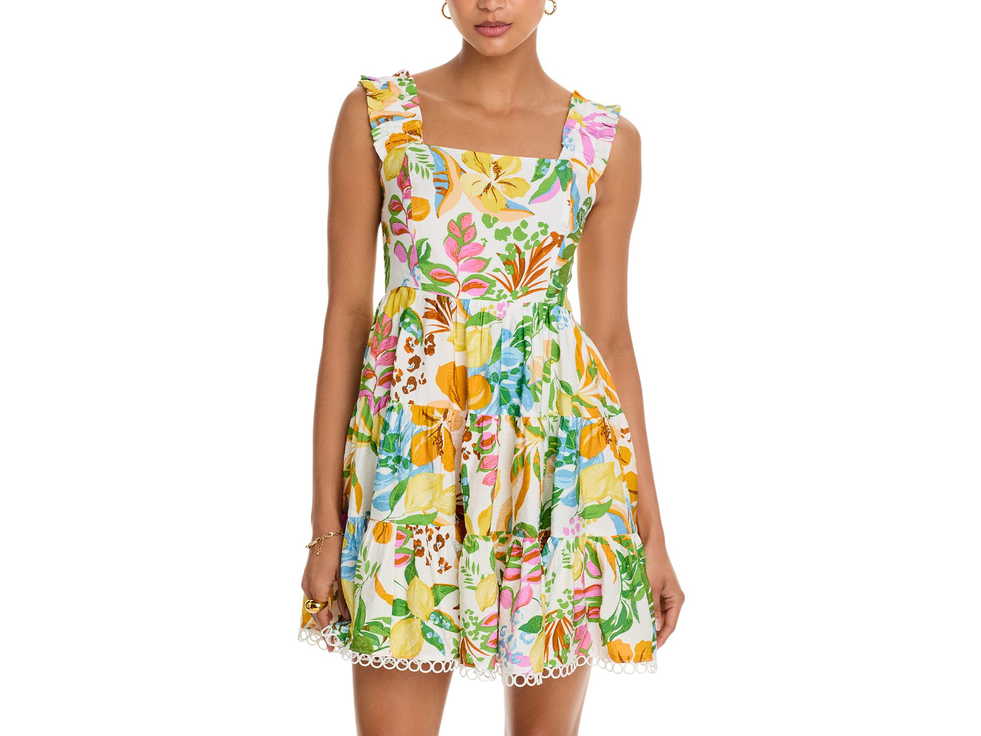 Tropical Mini Dress - Exclusive — Image 3
