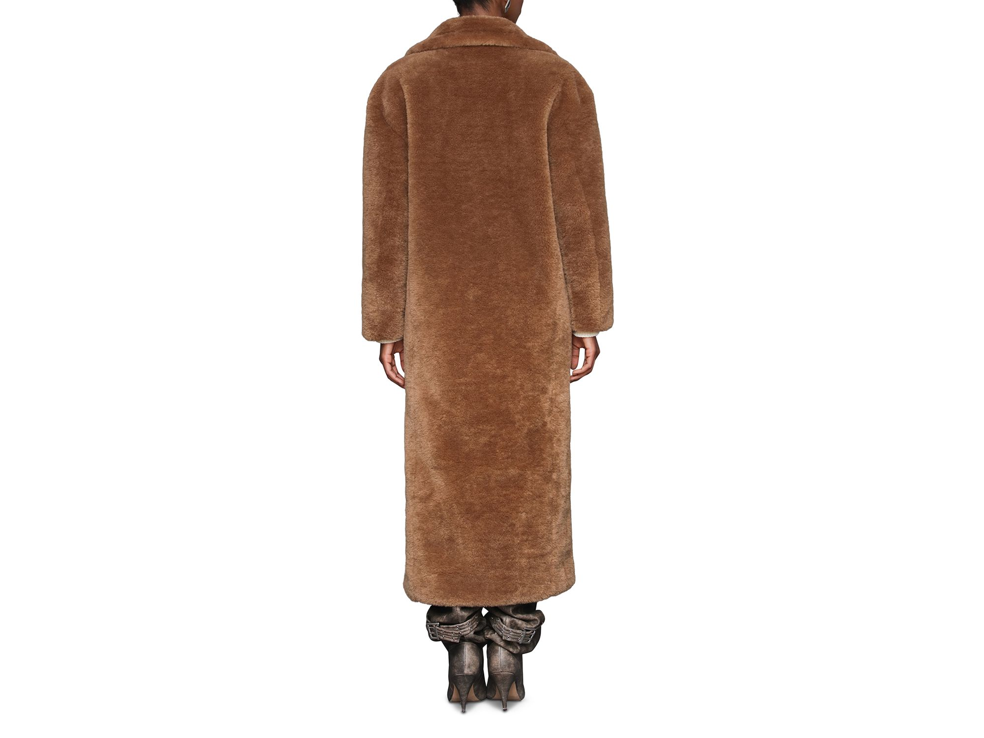 Oversized Teddy Faux Fur Coat — Image 6