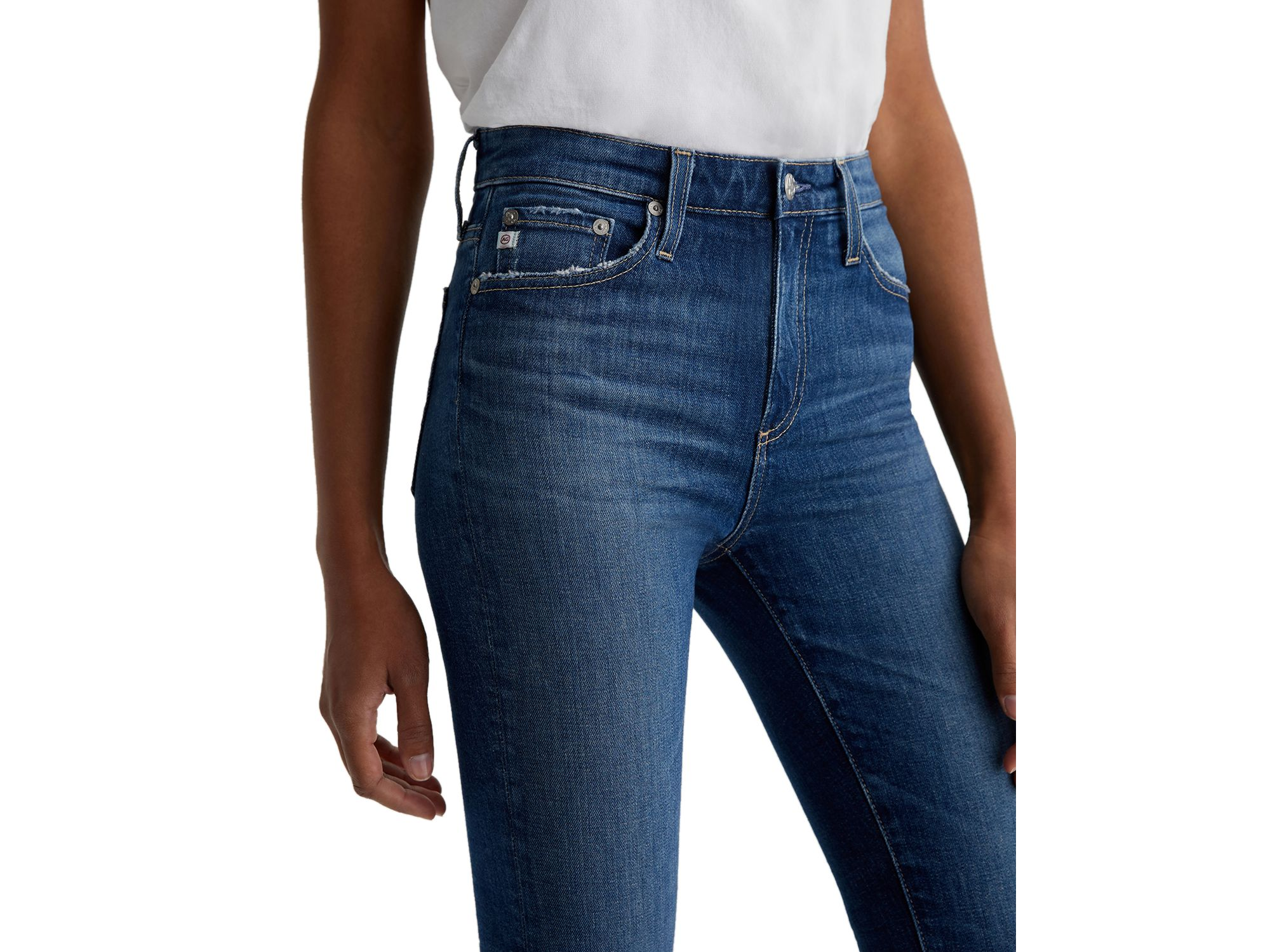 High Rise Ankle Flare Jeans in 11 Years Memory — Image 3