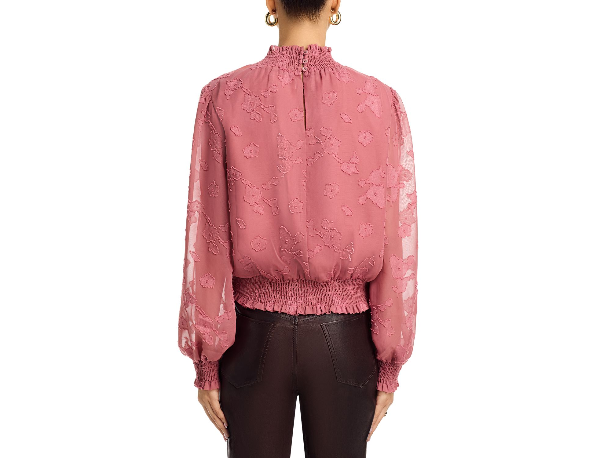 Fable Charm Mock Neck Top — Image 3