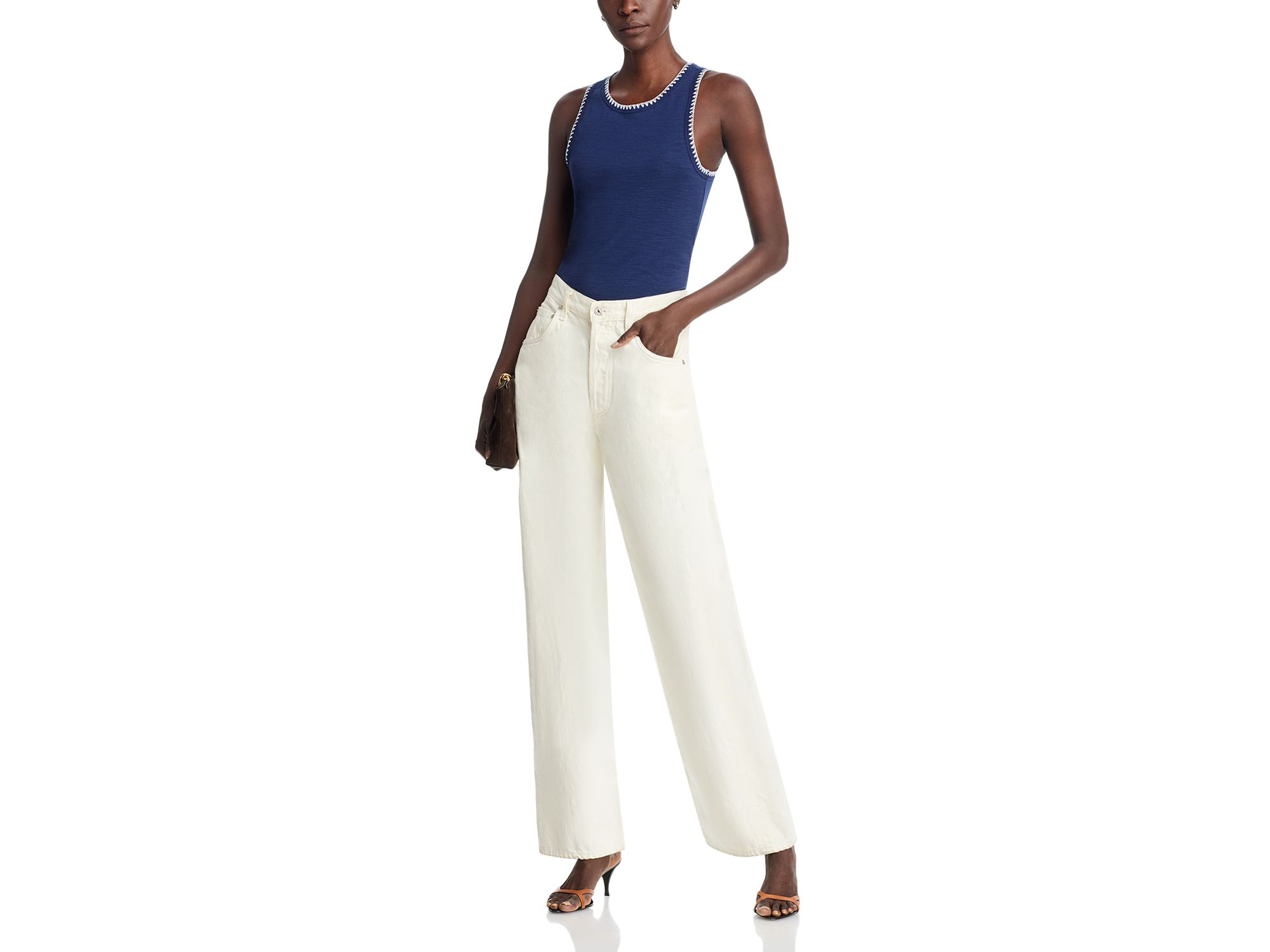 Ashby Isles Crochet Stitch Tank — Image 4