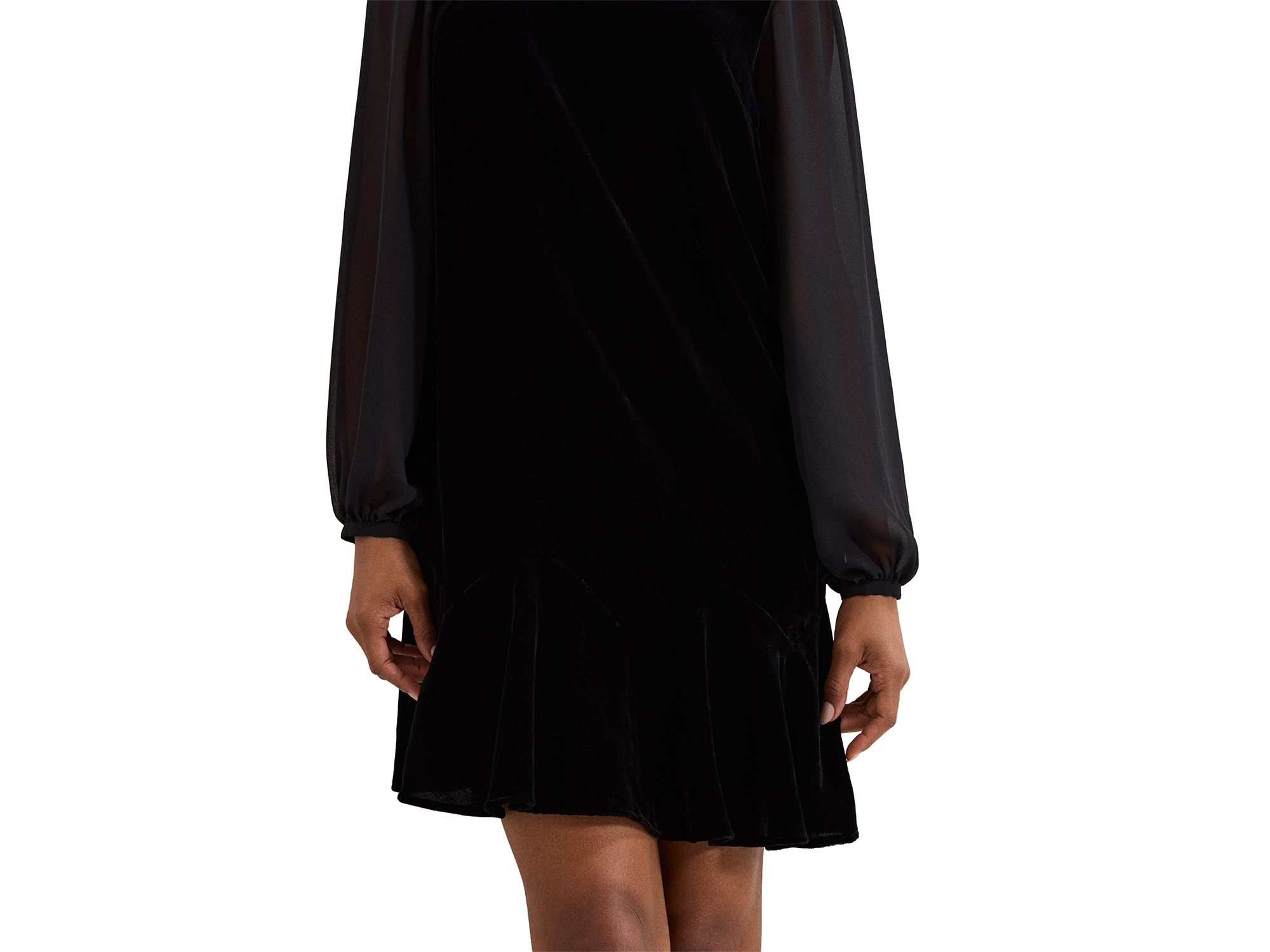 Velvet Swing Dress — Image 5