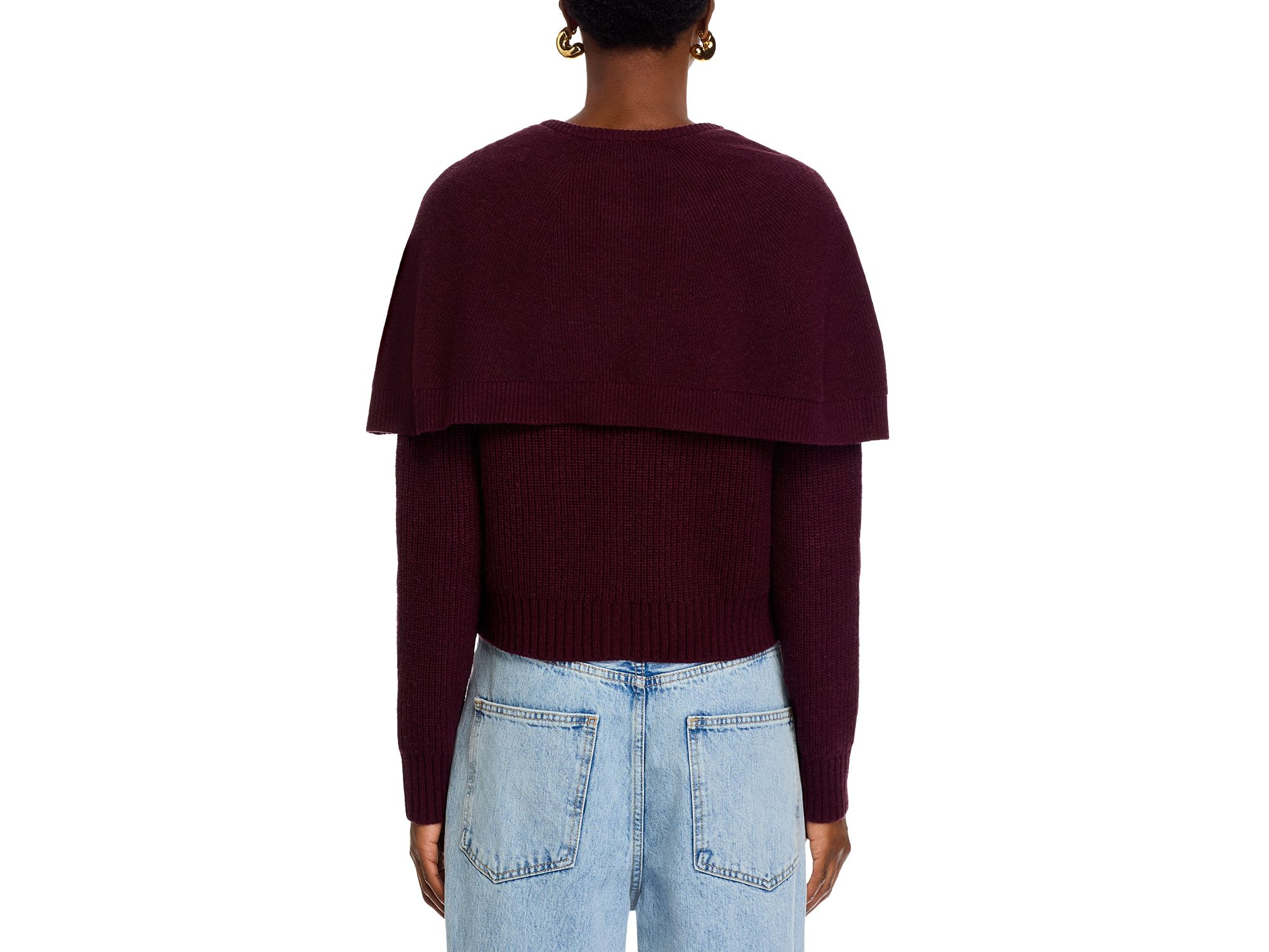 Penny Capelet Cardigan Sweater — Image 4