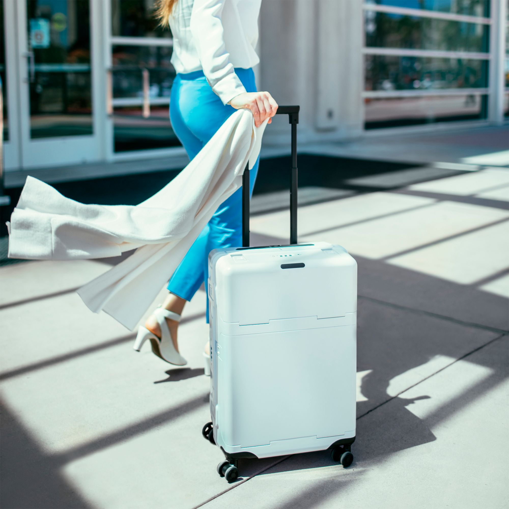 Wheeled Carry On Suitcase, Gym Bag and Packing Cubes — Image 7