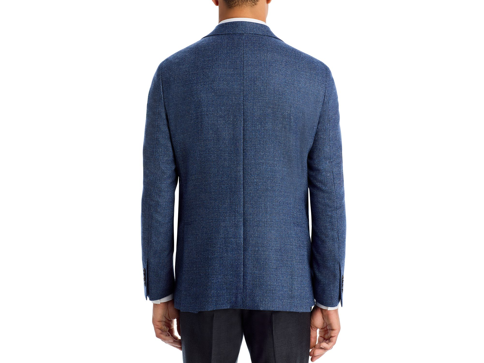 Midland Textured Solid Regular Fit Sport Coat — Image 3