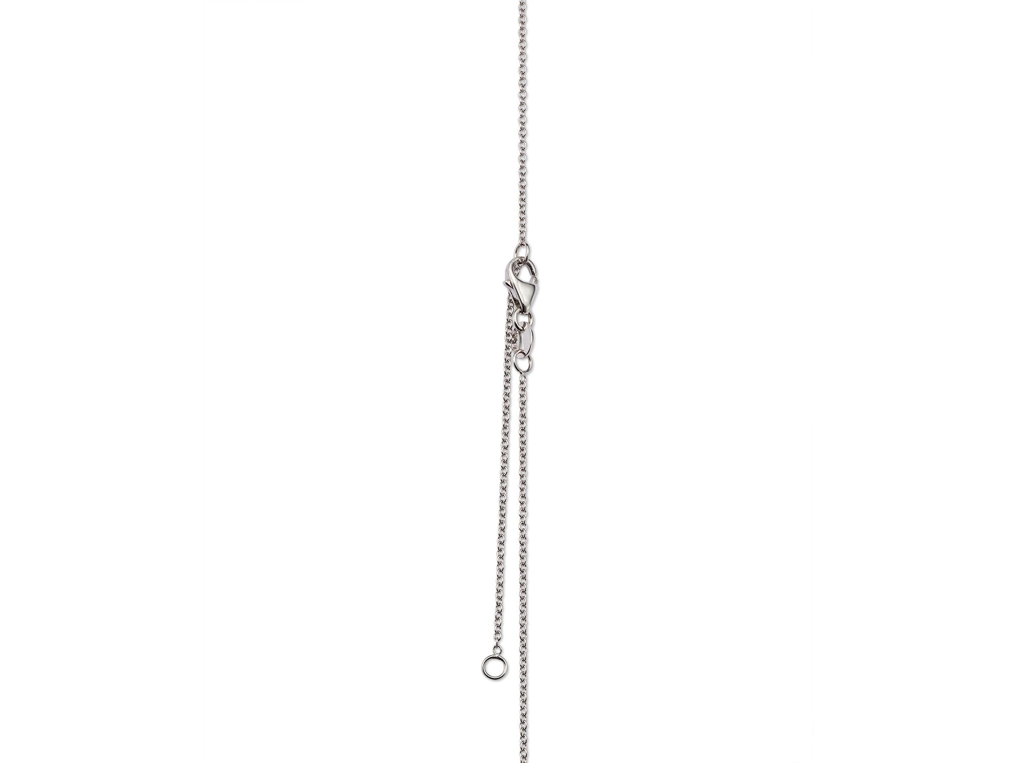 Diamond Small Cross Pendant Necklace in 14K White Gold or 14K Yellow Gold, 0.33 tcw — Image 4