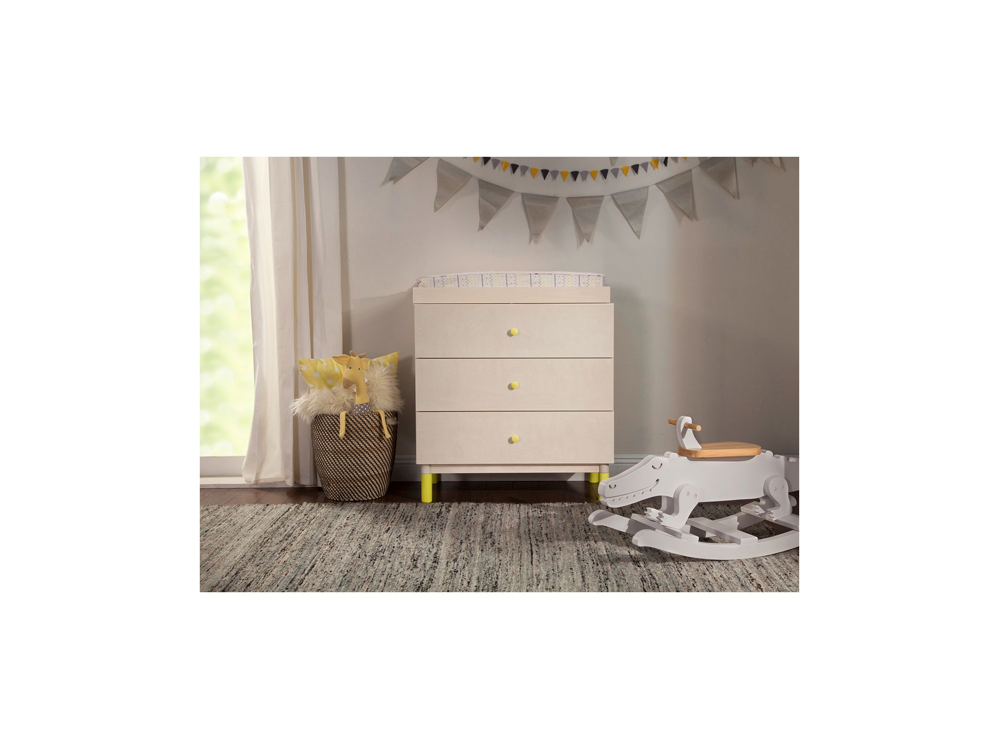 Gelato 3 Drawer Changer Dresser with Removable Changing Tray — Image 3