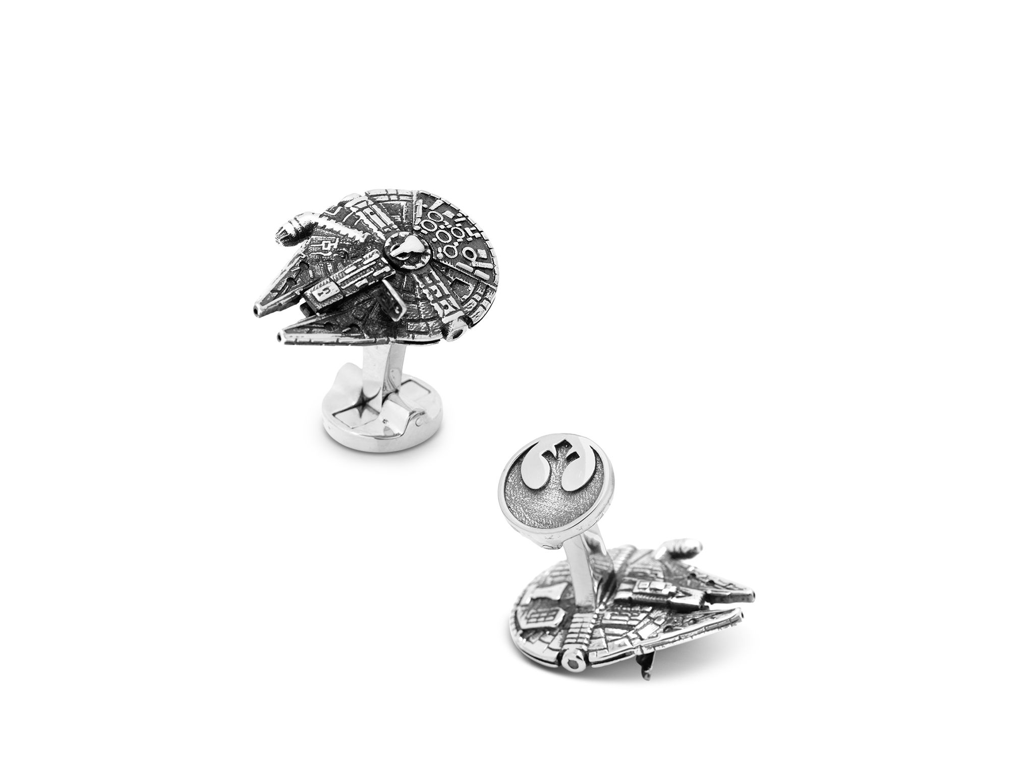 Star Wars 3D Millennium Falcon Cufflinks — Image 3