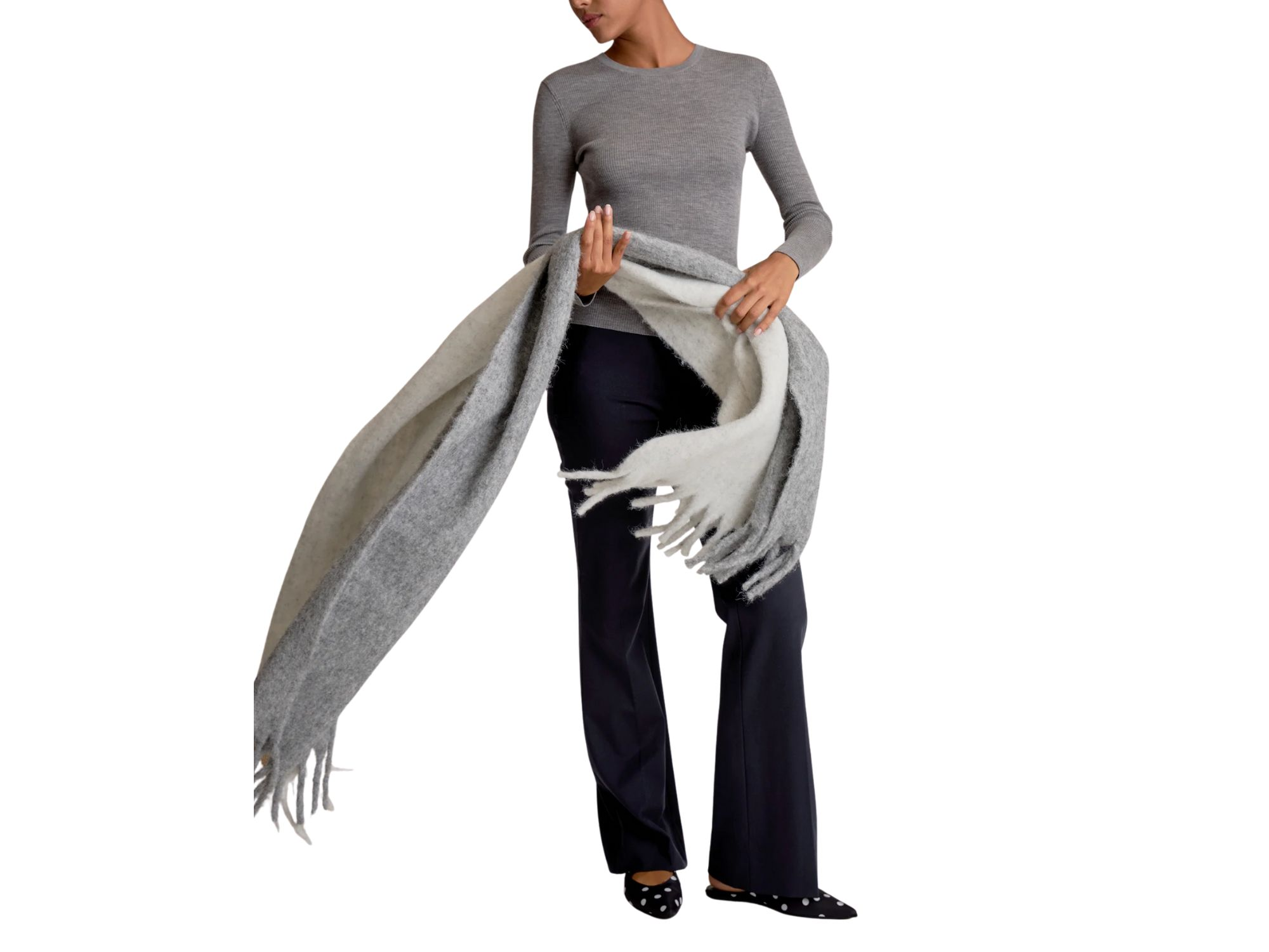 Beck Ribbed Merino Sweater — Image 5