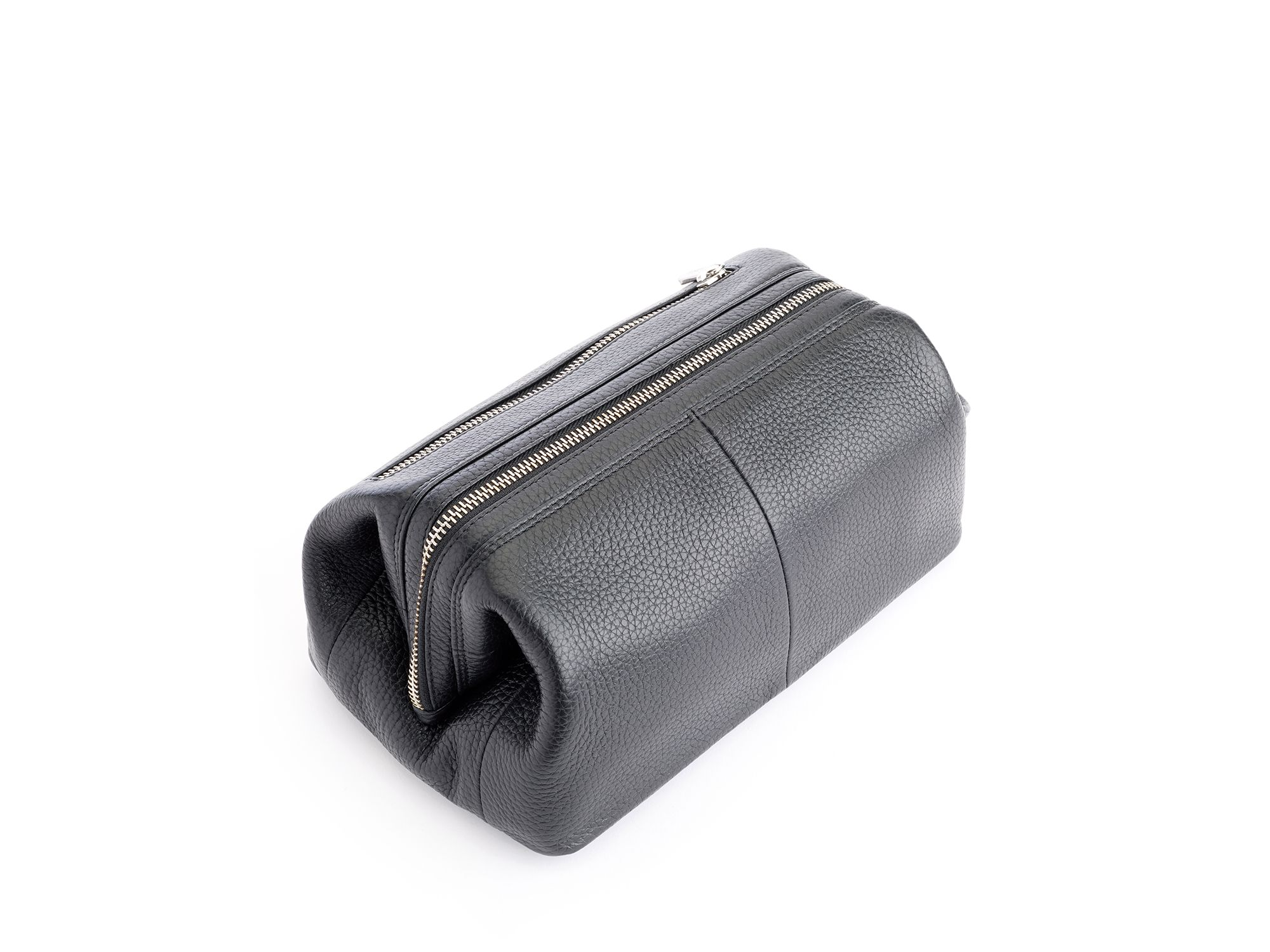 Classic Leather Toiletry Bag — Image 3
