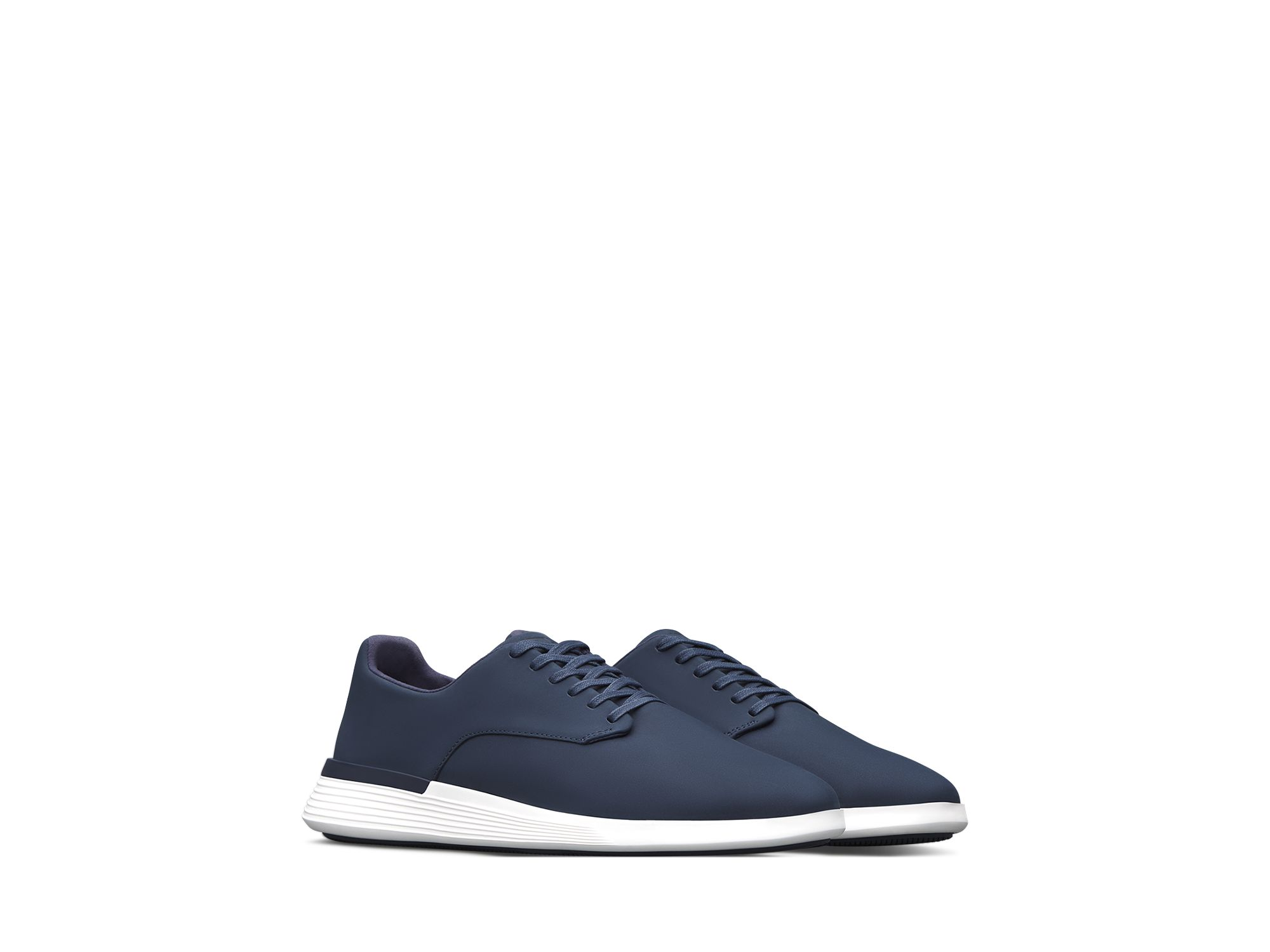 Men's Crossover Derby Dress Shoes — Image 6