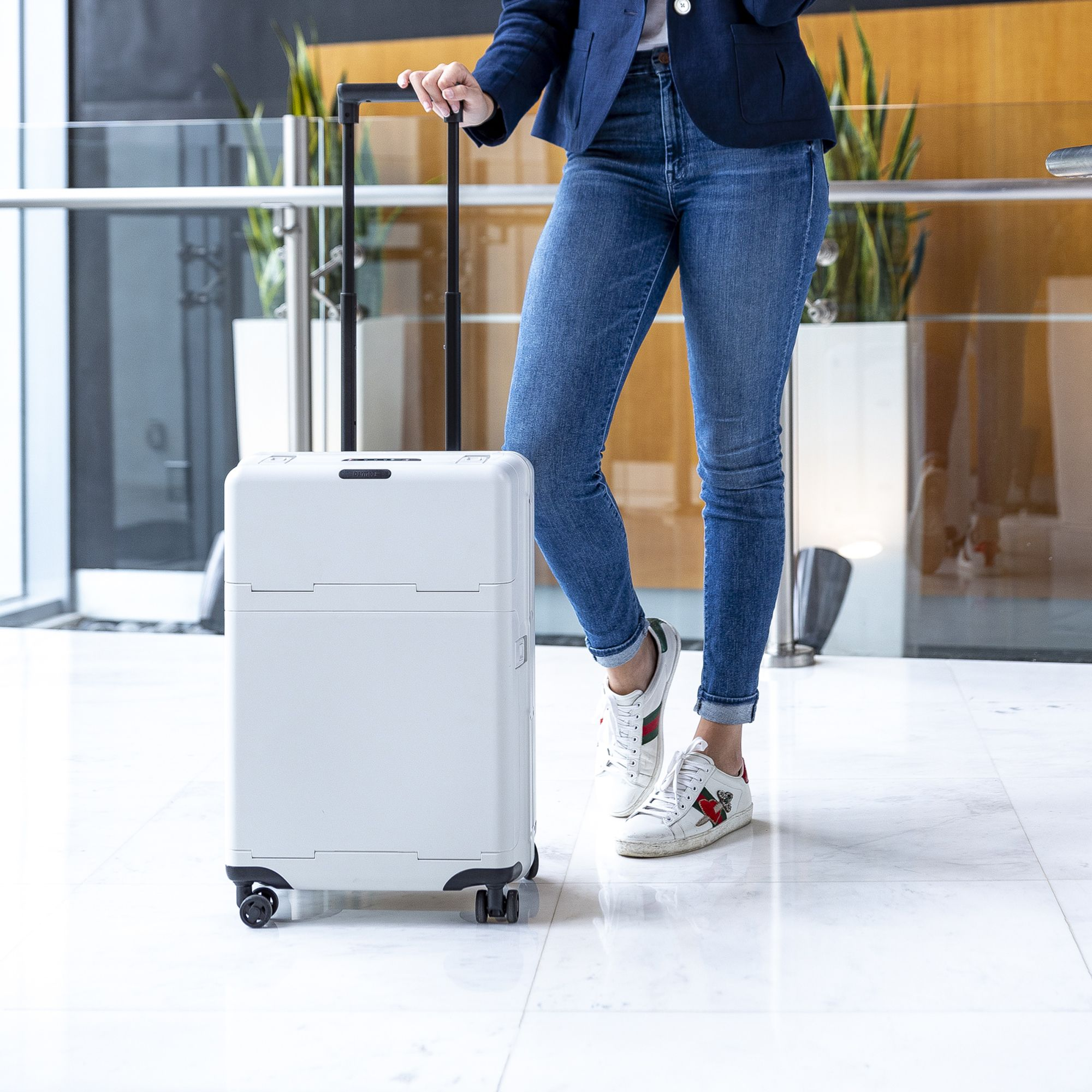 Wheeled Carry On Suitcase, Gym Bag and Packing Cubes — Image 4