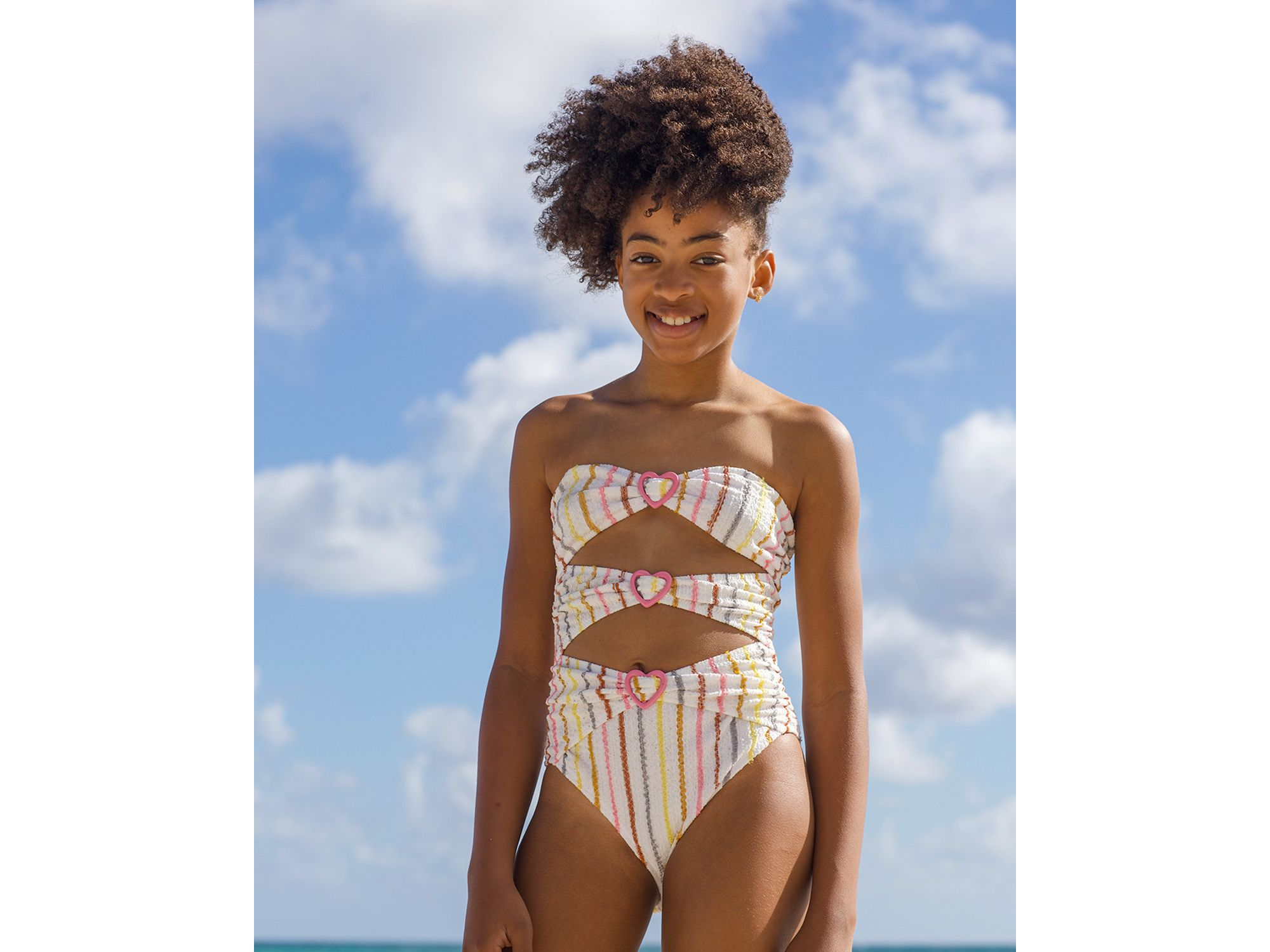 Girls' Elenora One-Piece Swimsuit - Little Kid, Big Kid — Image 3