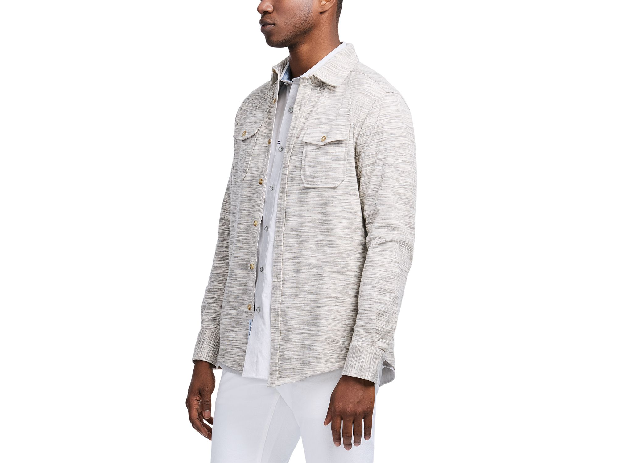 Storrs Textured Long Sleeve Knit Top — Image 6