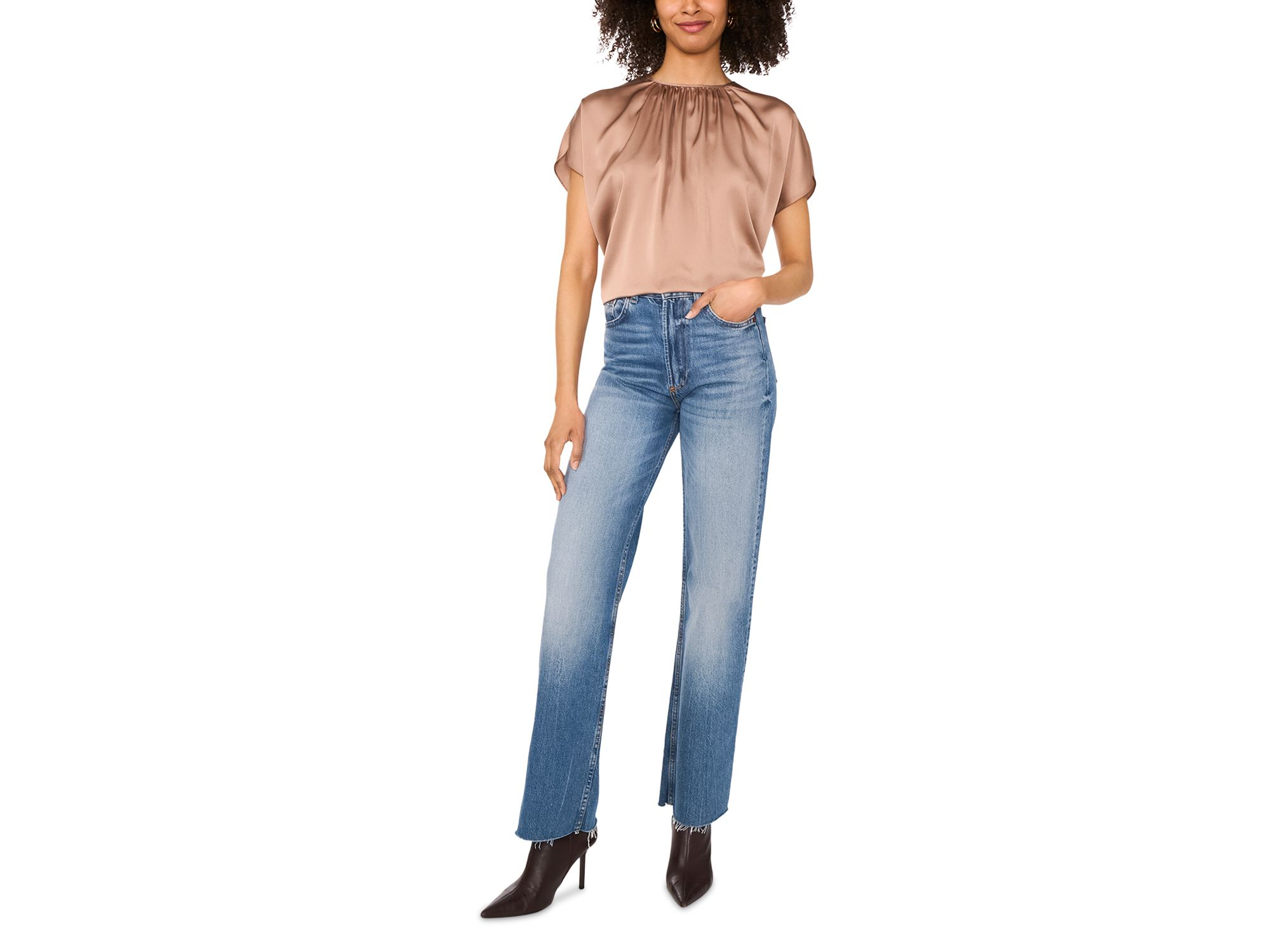 Gathered Neck Top — Image 3