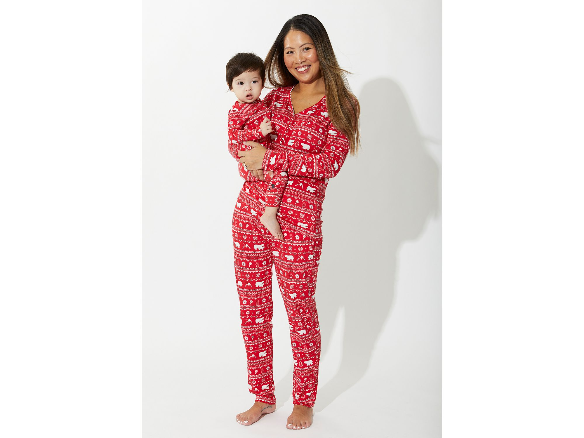 Unisex Christmas Convertible Footie Bundle - Baby — Image 3