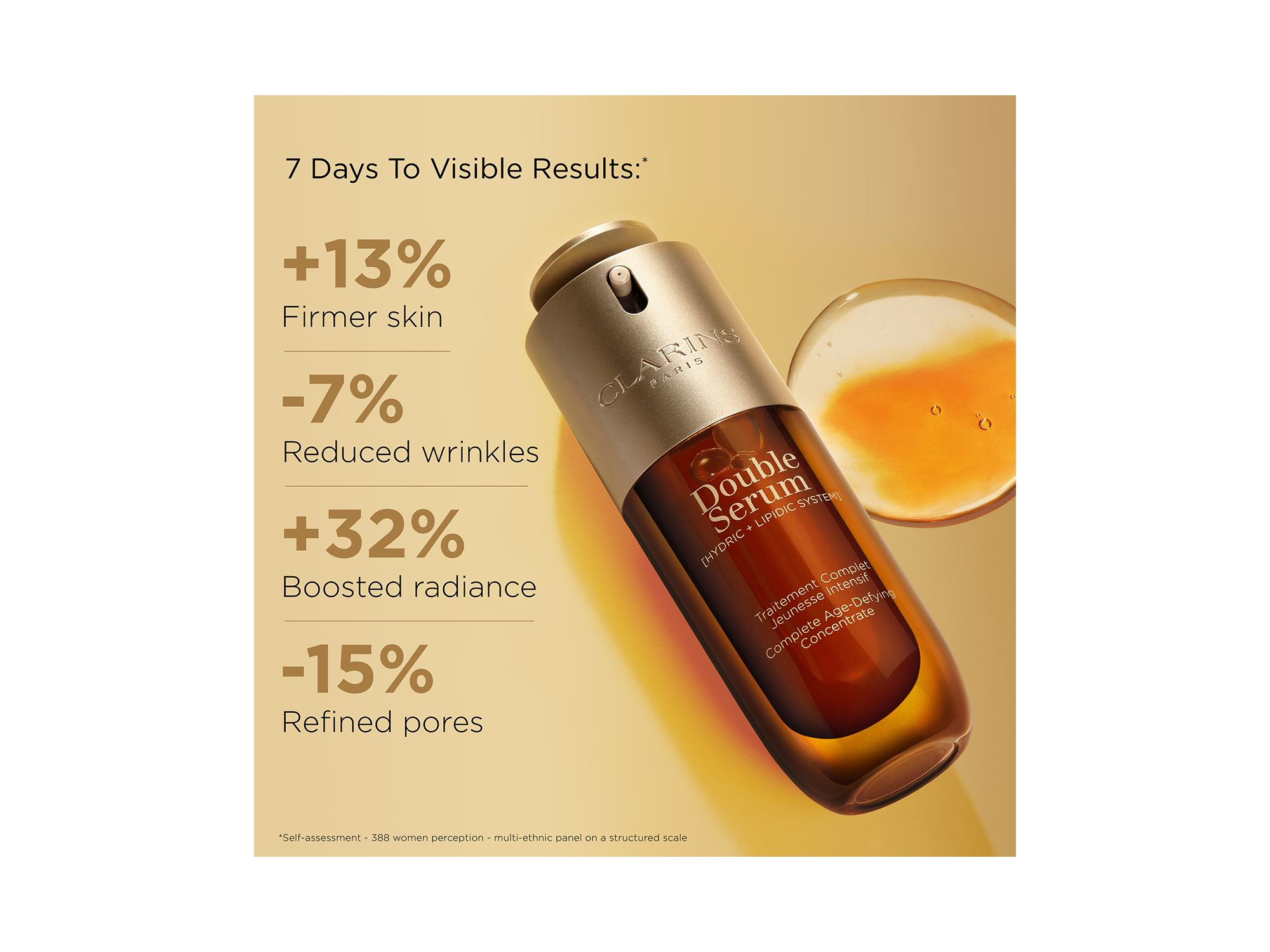 DOUBLE SERUM® To Firm, Smooth, Boost Radiance & Refine Pores — Image 9