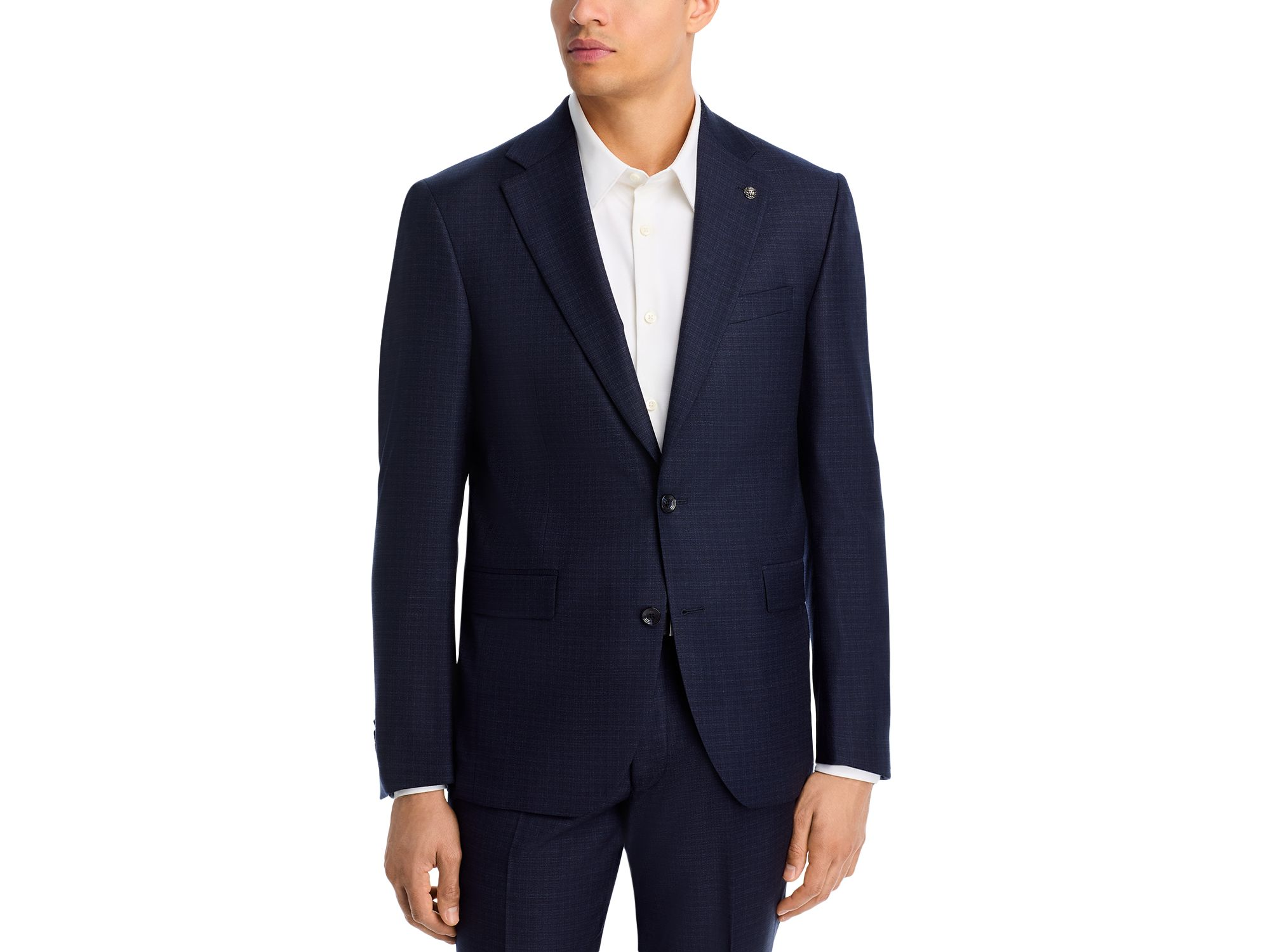 Esprit Regular Fit Woven Textured Suit — Image 4