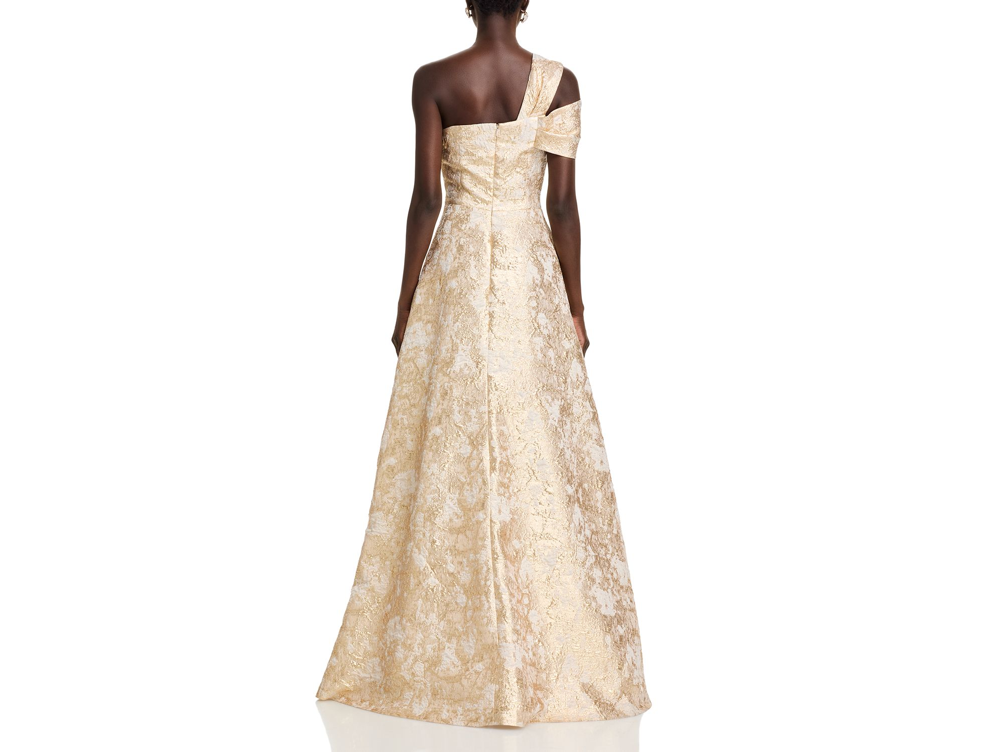 Metallic Jacquard Gown — Image 4