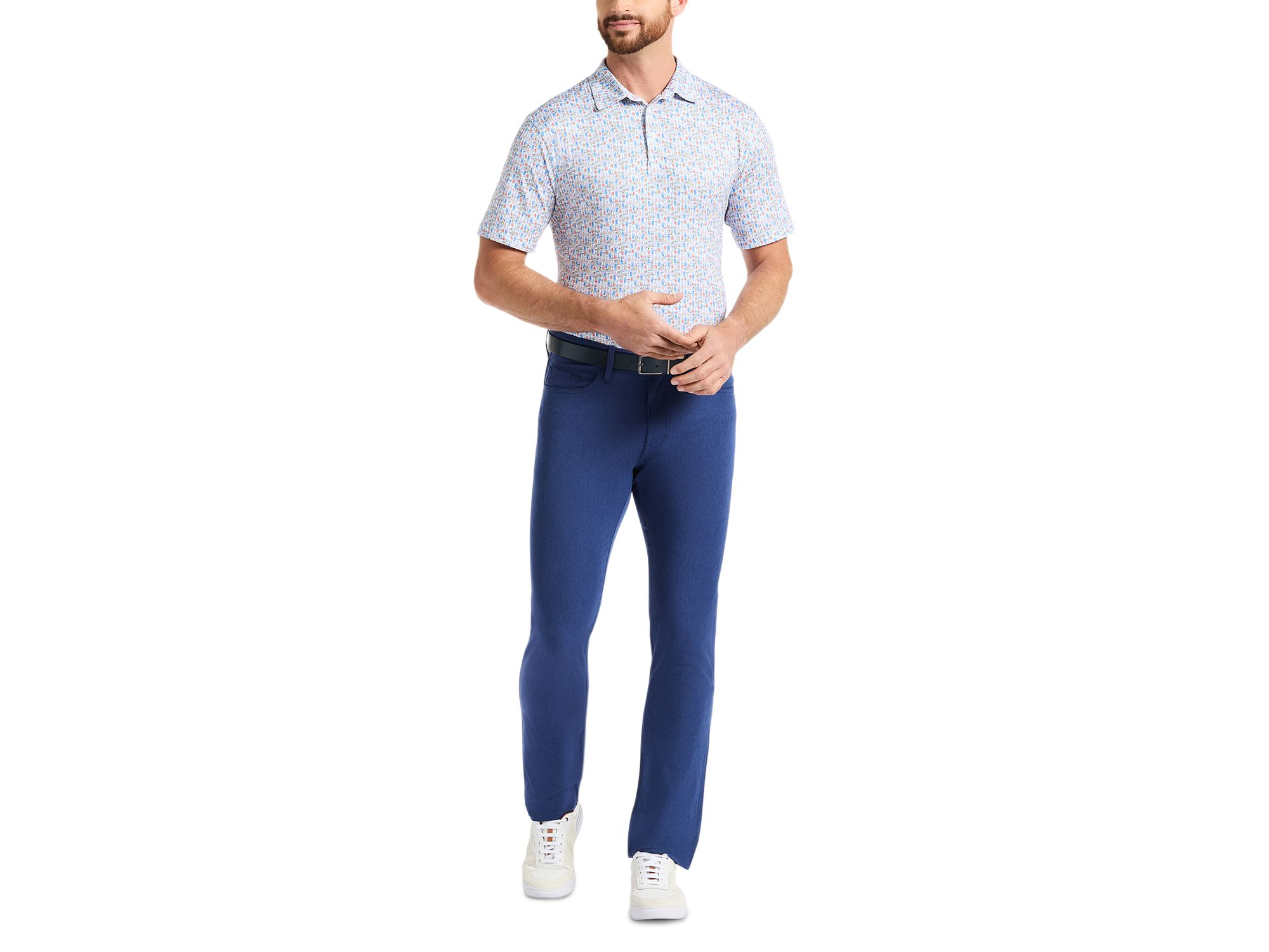 High Spirits Knit Polo Shirt — Image 7