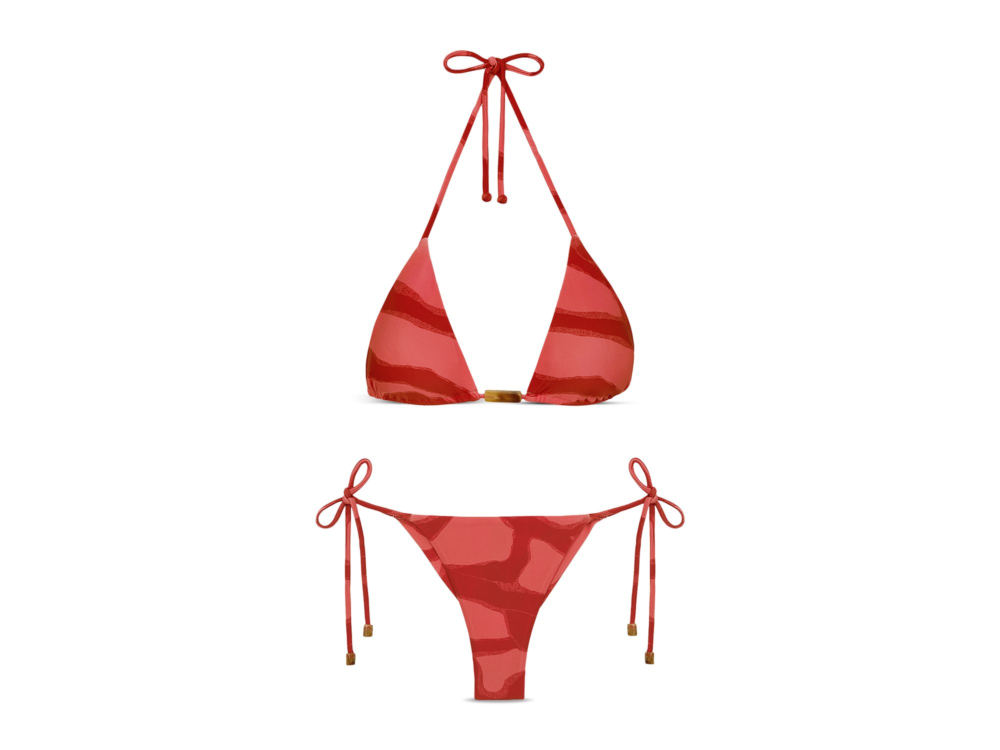 Enigma Triangle Bikini Top & Hipster Bikini Bottom — Image 13
