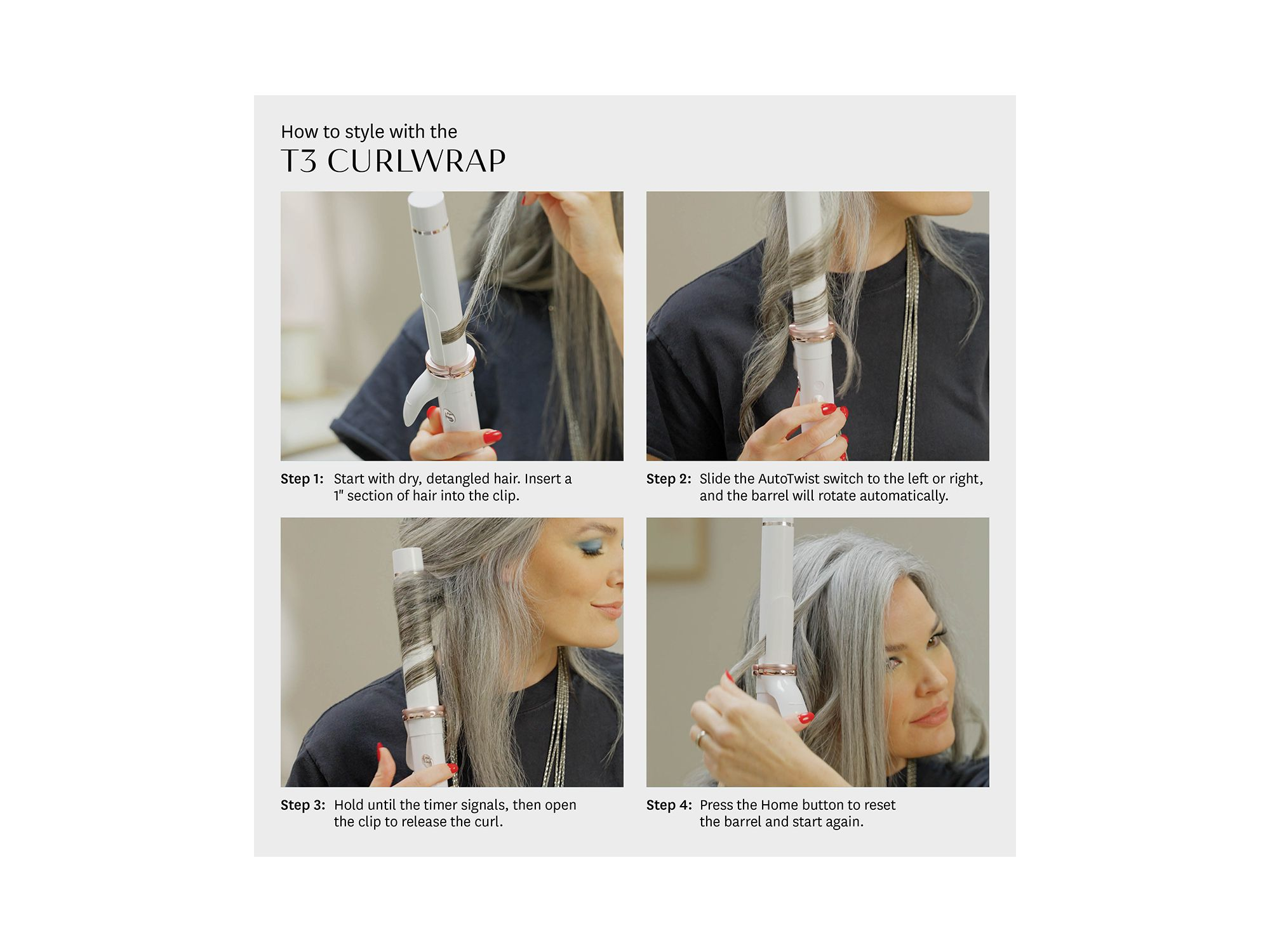 CurlWrap 1" Automatic Rotating Curling Iron — Image 7