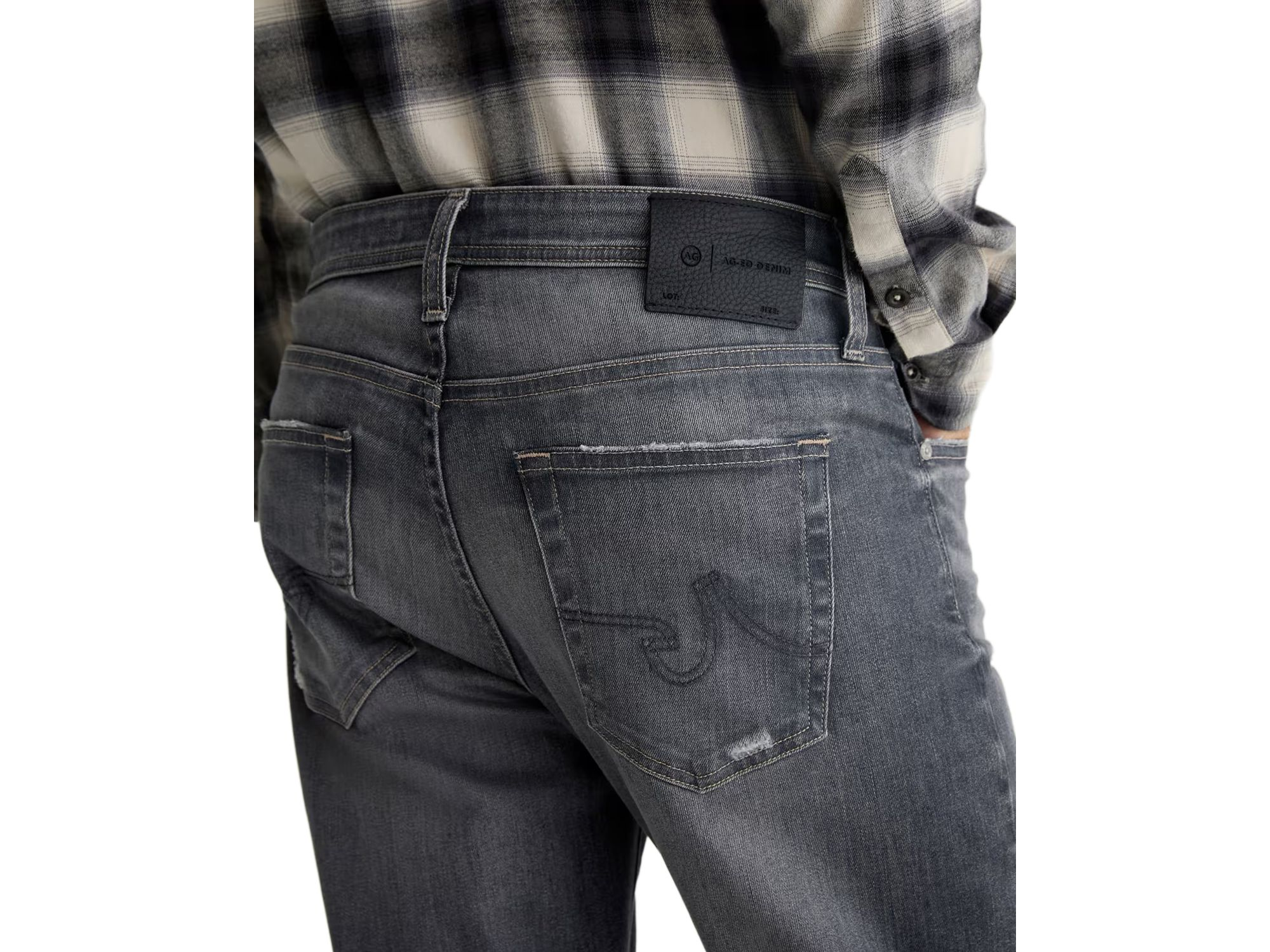 Tellis Slim Straight Jeans in 10 Years Alta — Image 3