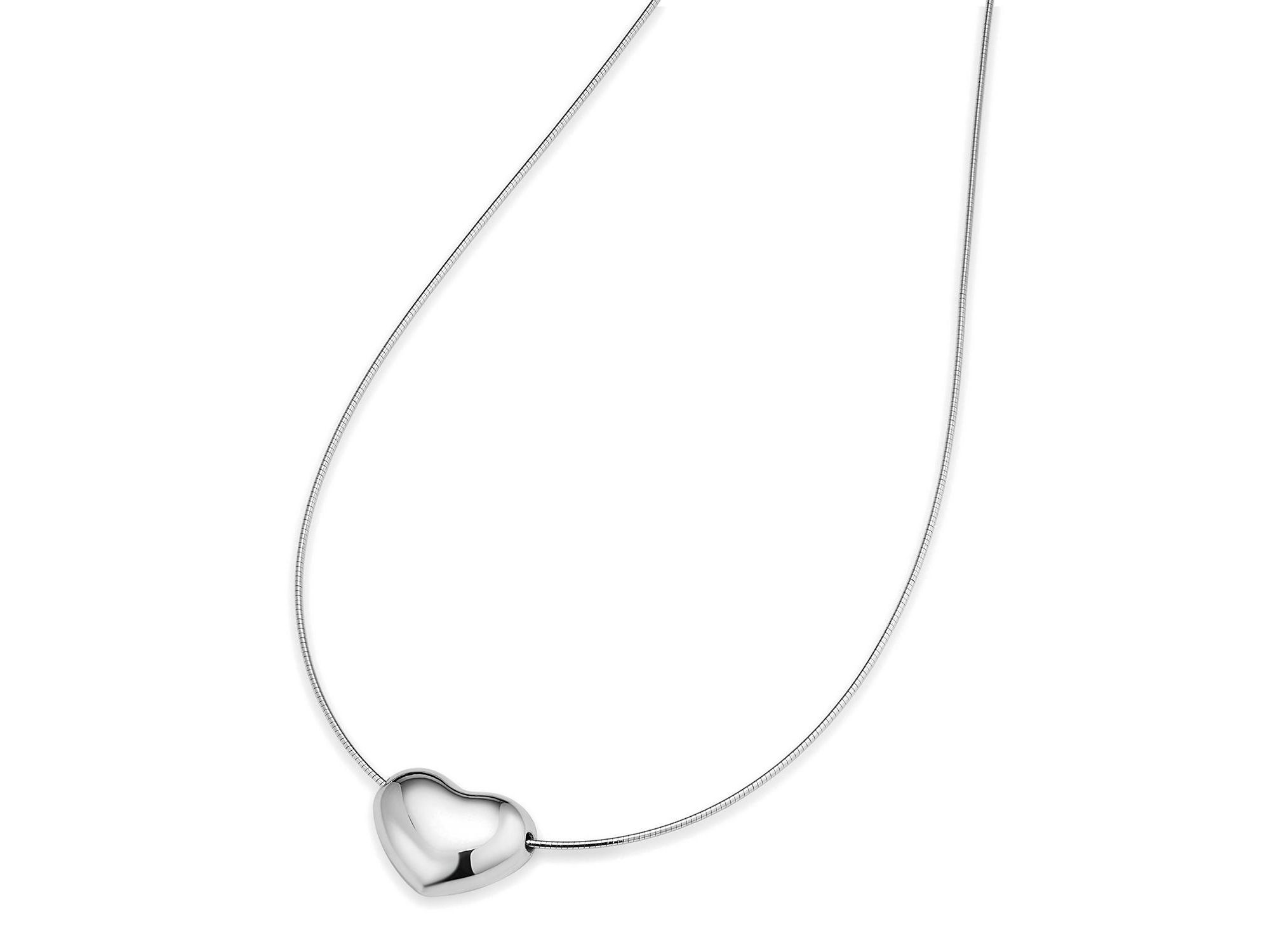 Sterling Lover Pendant Necklace, 16" — Image 5