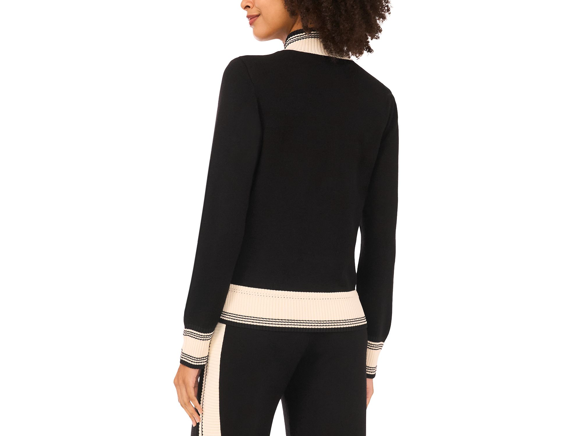 Contrast Trim Track Jacket — Image 3