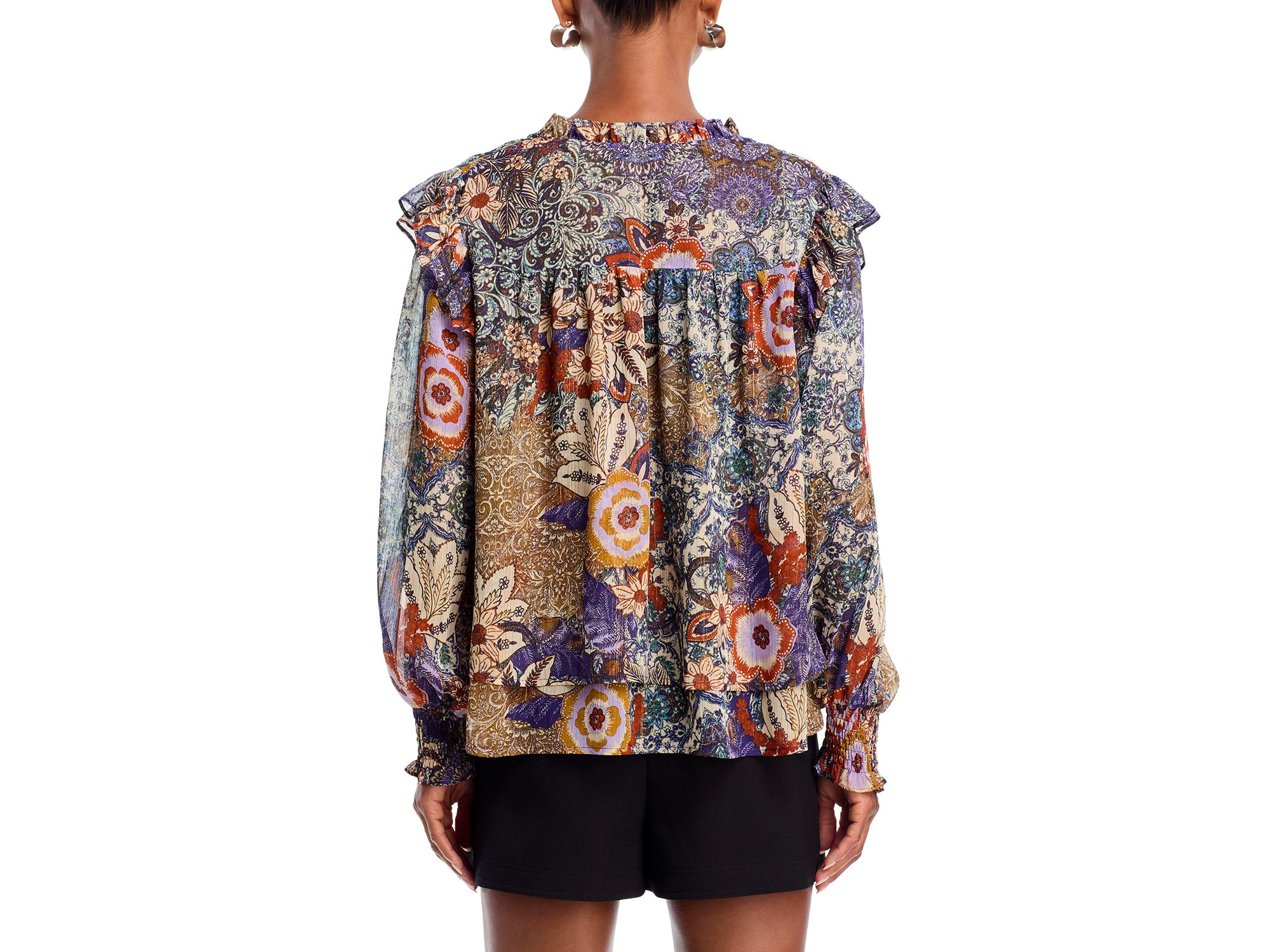 Ruffled Boho Top - Exclusive — Image 3