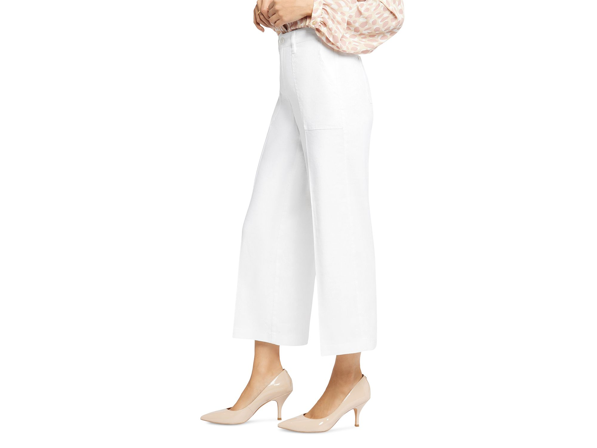 Wide Leg Cropped Pants — Image 6