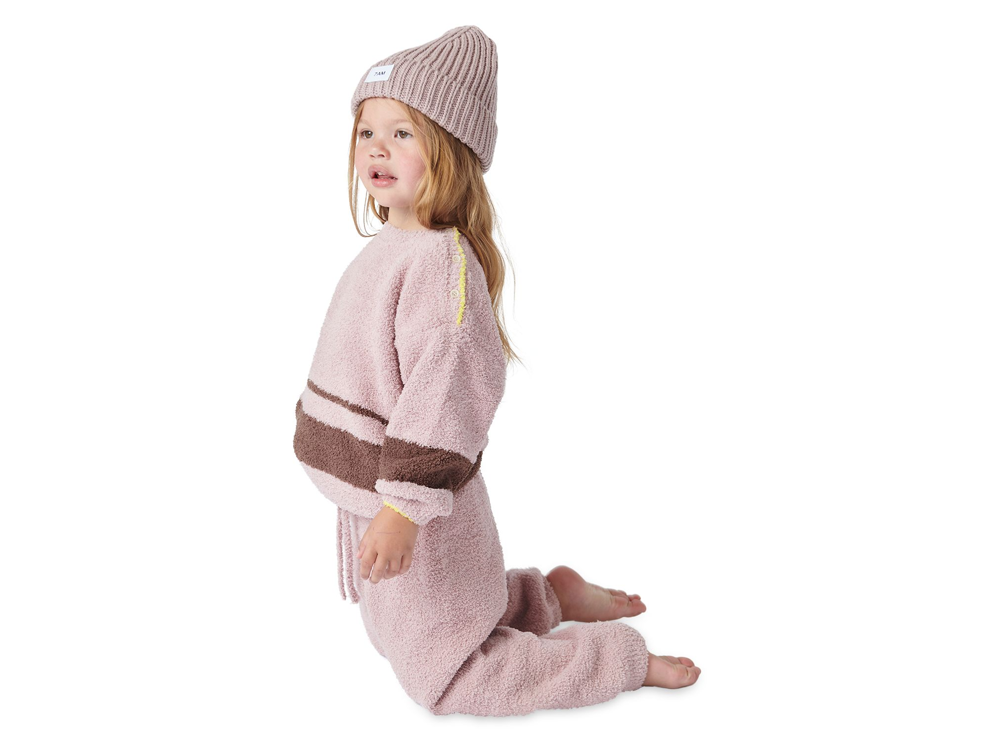 Unisex Fuzzy Boxy Lounge Pants - Baby, Little Kid — Image 8