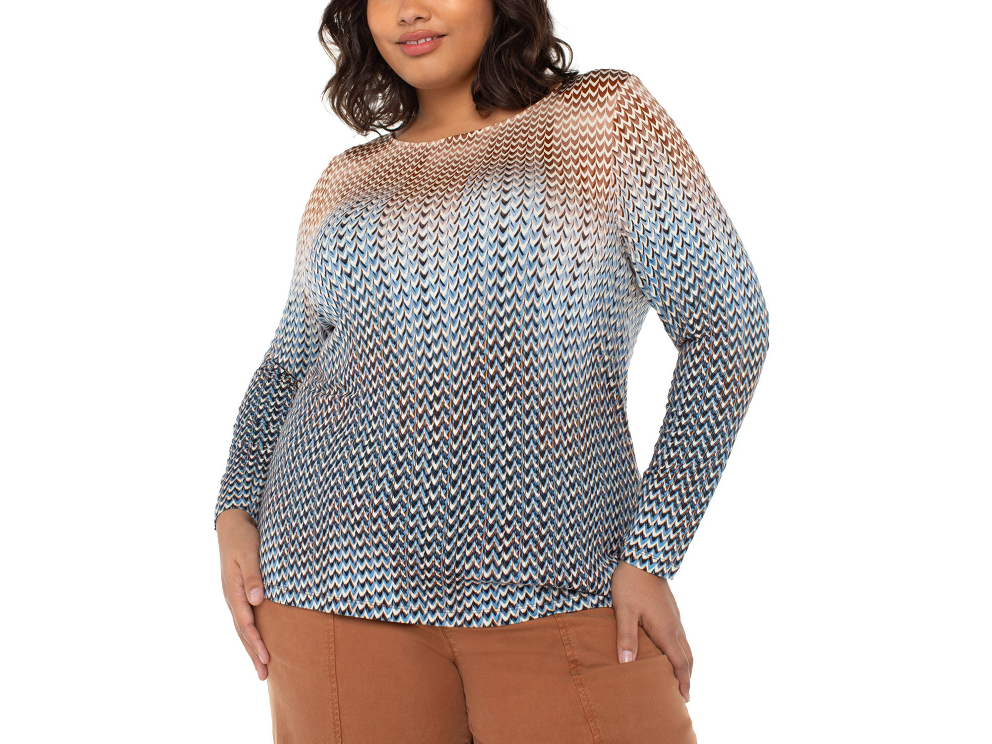 Ombré Print Top — Image 3