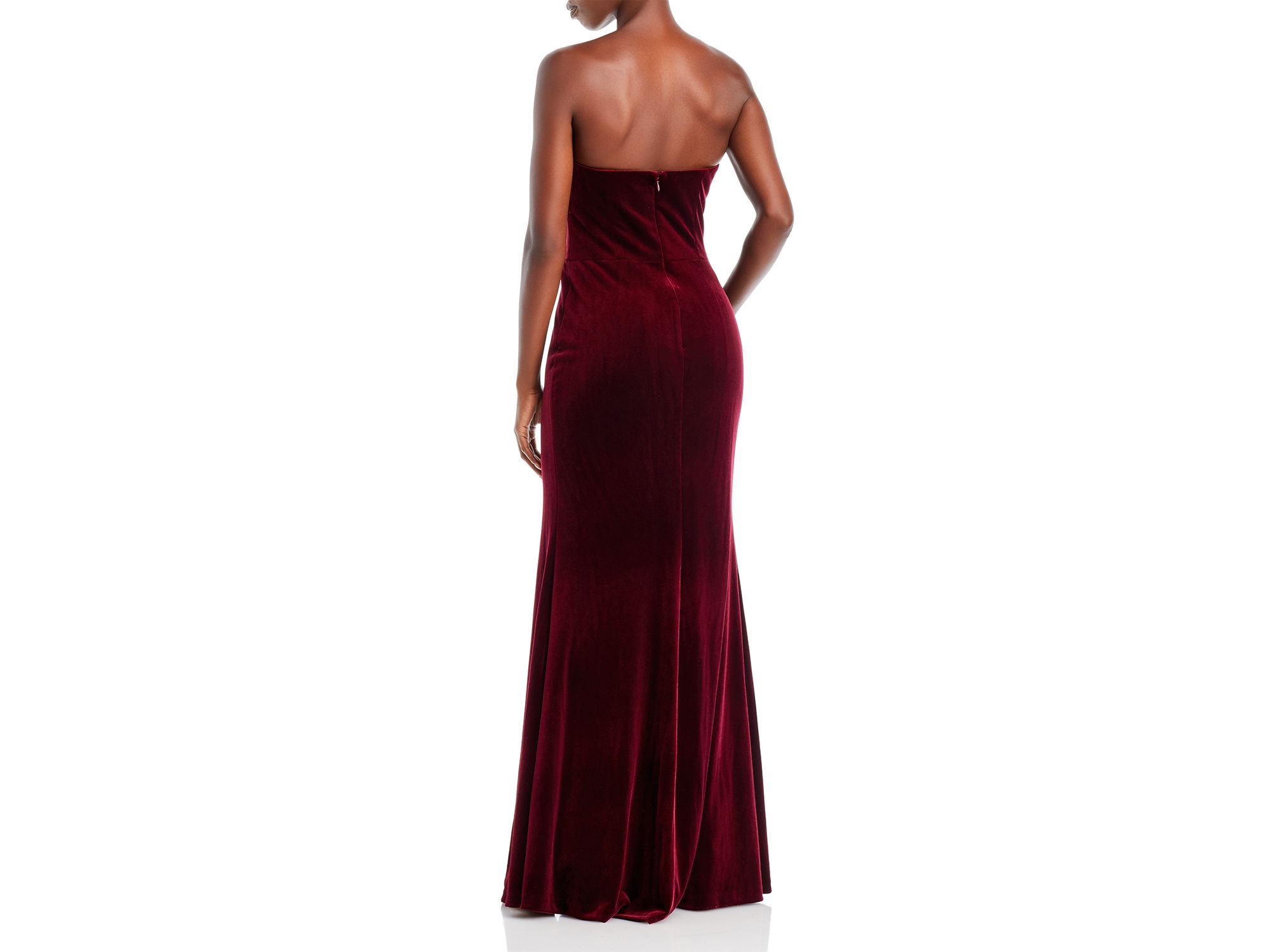Strapless Velvet Gown - Exclusive — Image 4