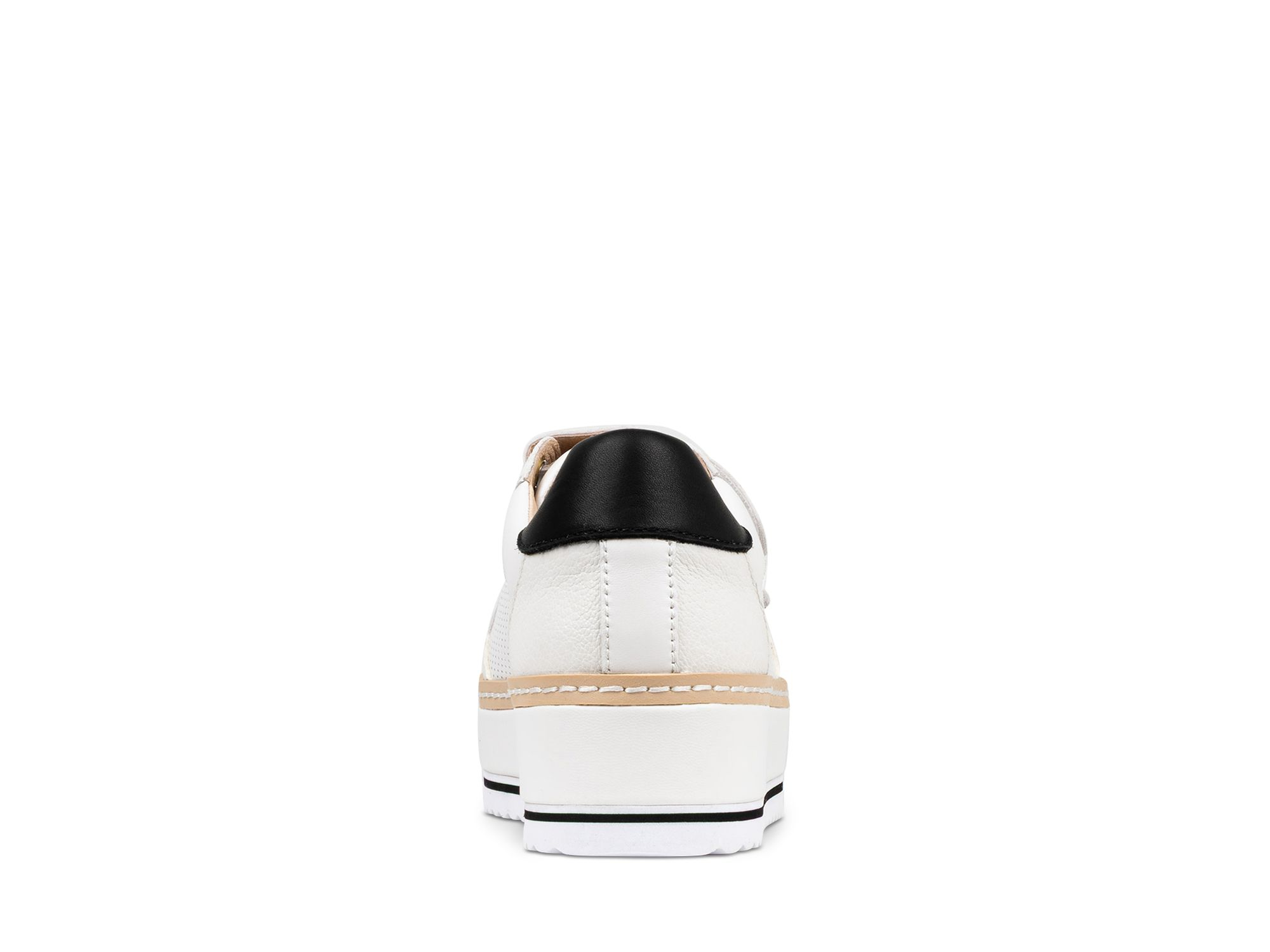 Women's Dreamboat Leather Platform Sneakers — Image 4