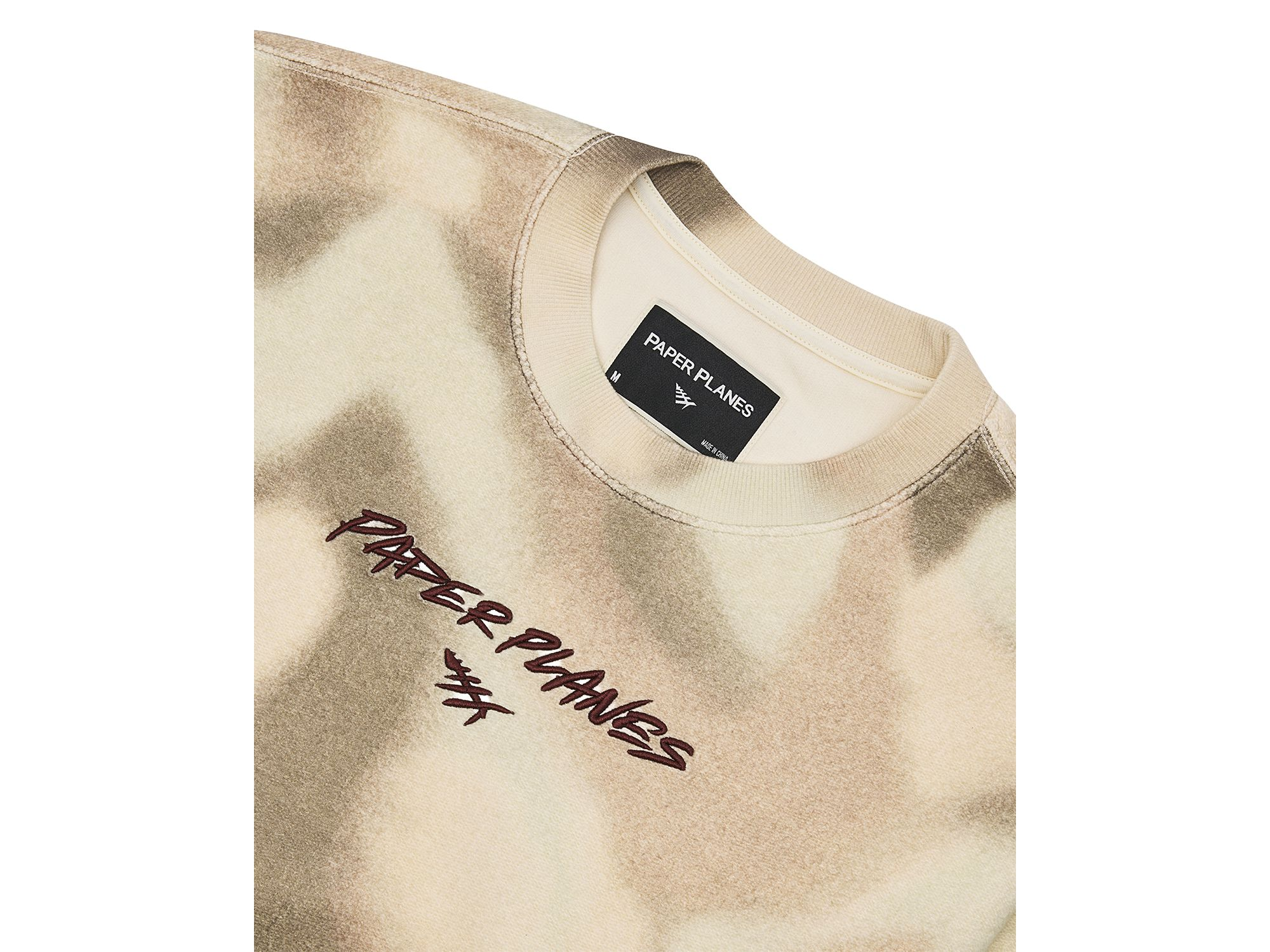 Airbrushed Camo Crewneck Sweater — Image 3