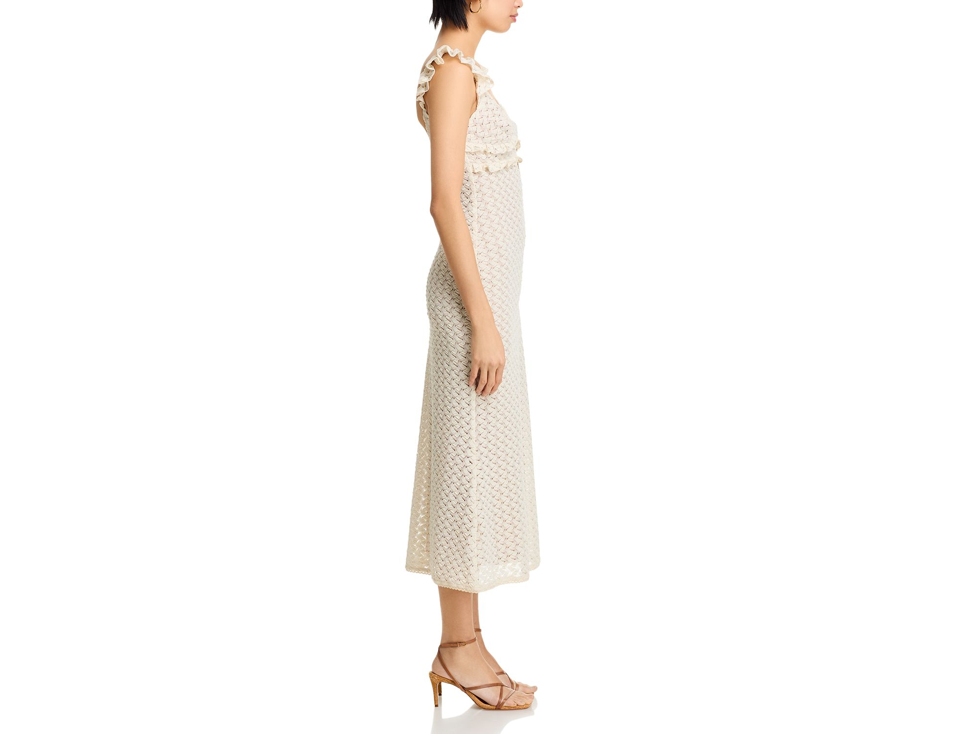 Crocheted Midi Dress — Image 5