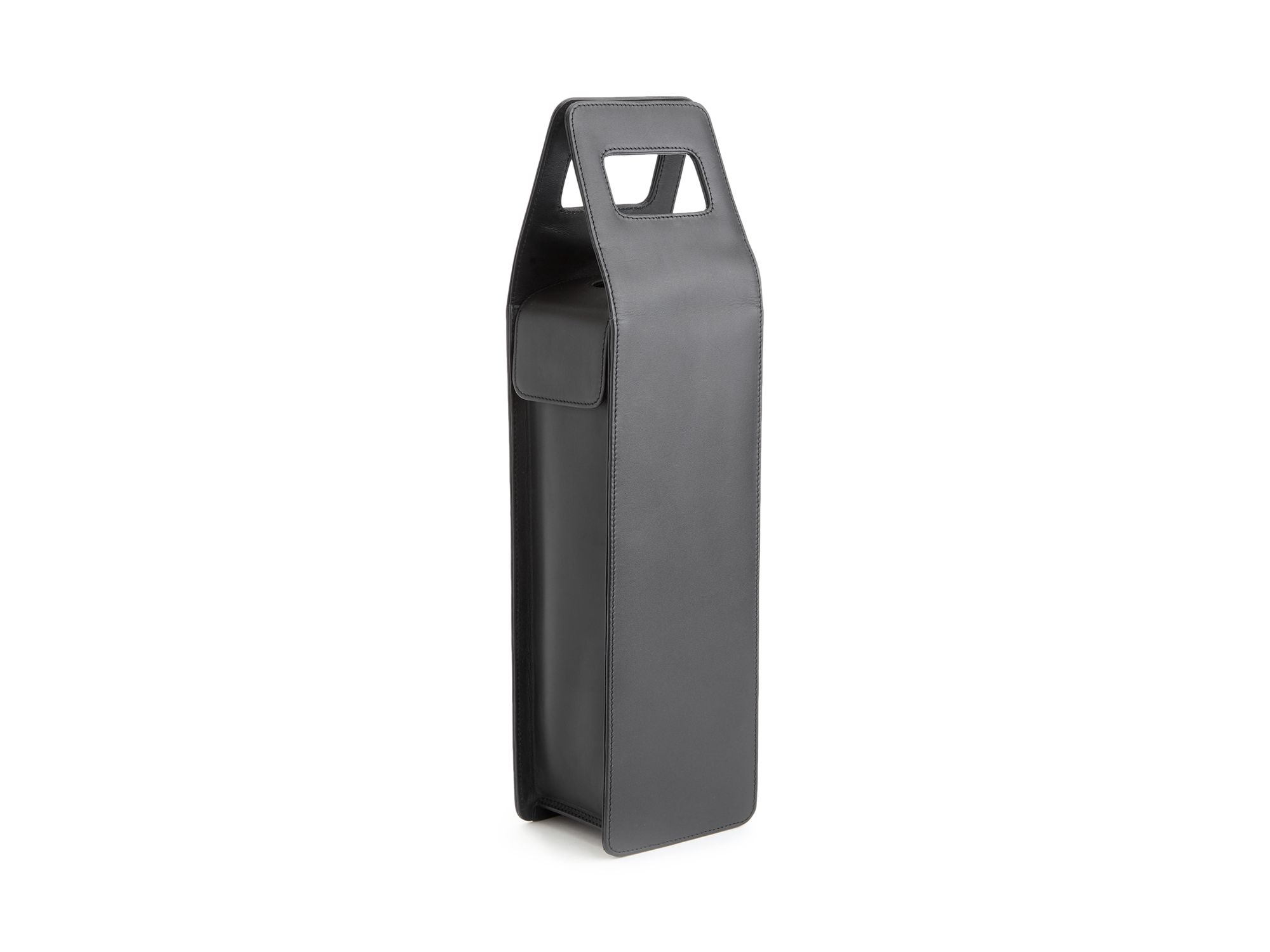 Wine Champagne Leather Travel Tote — Image 4