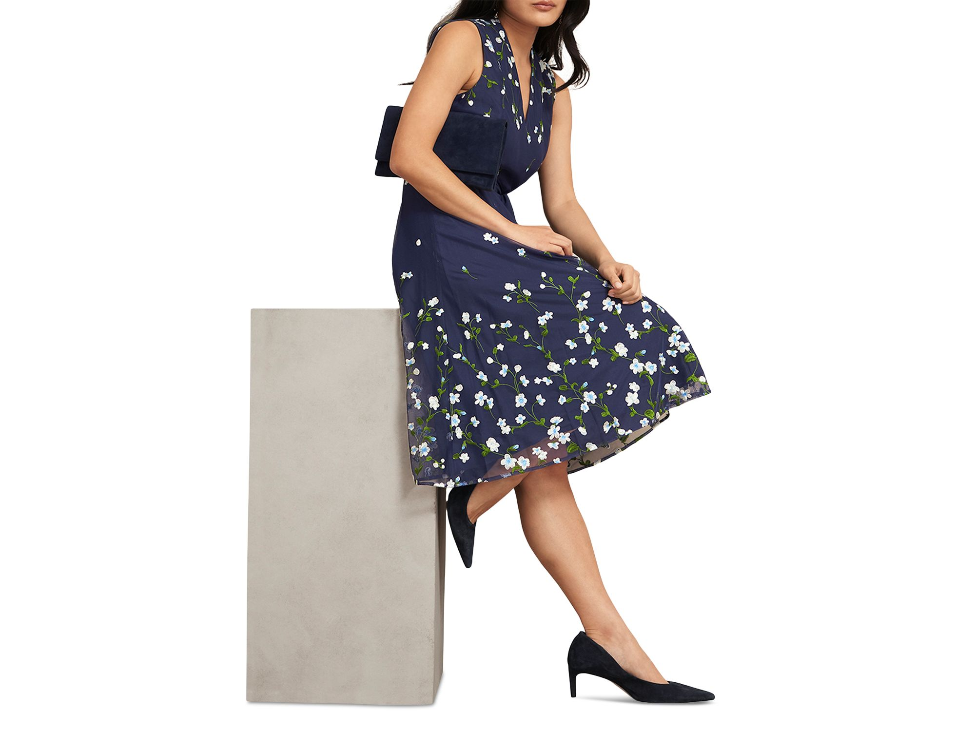 Aria Embroidered Dress — Image 4