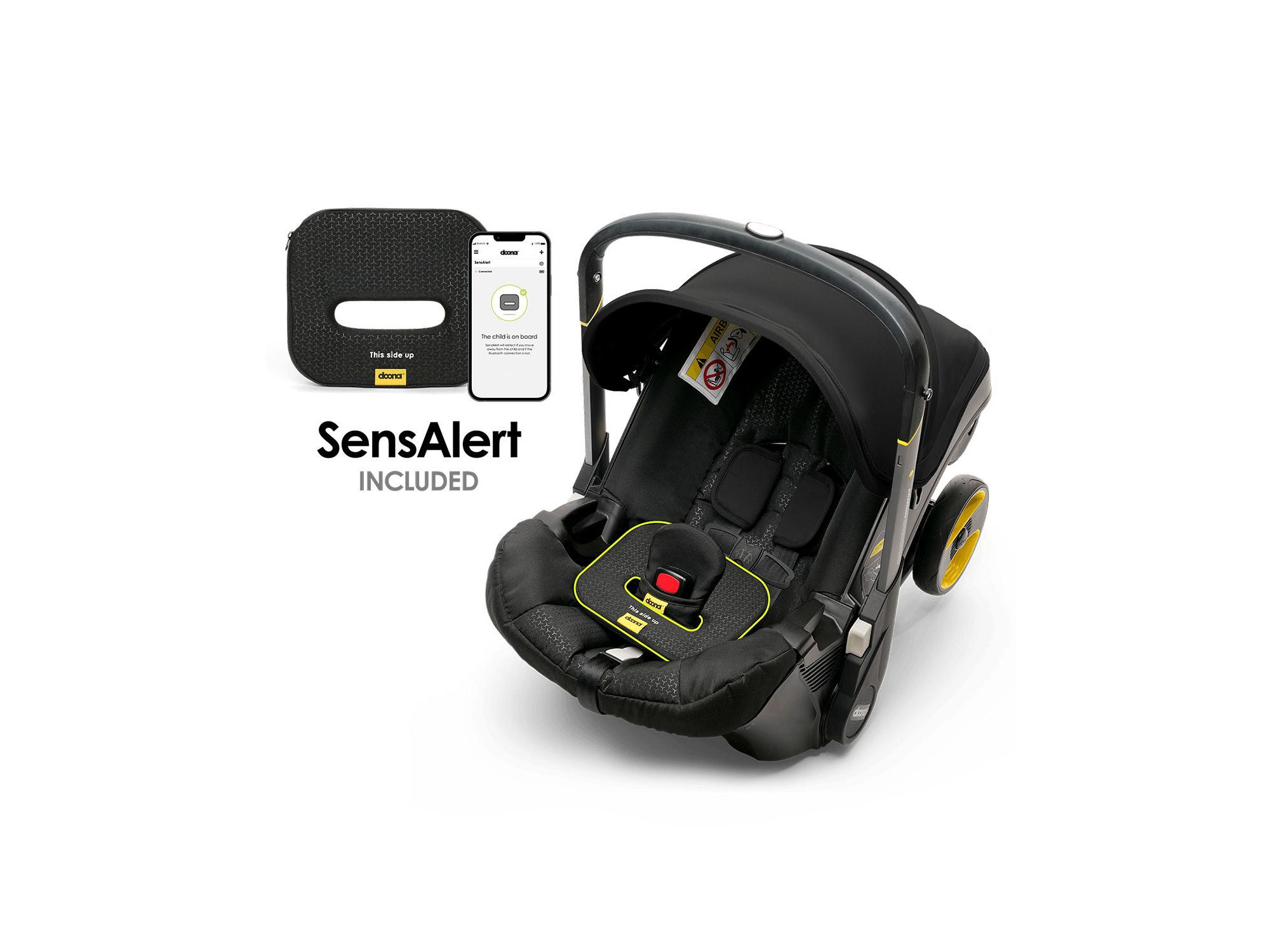 Baby Car Seat & Stroller SensAlert Bundle — Image 5