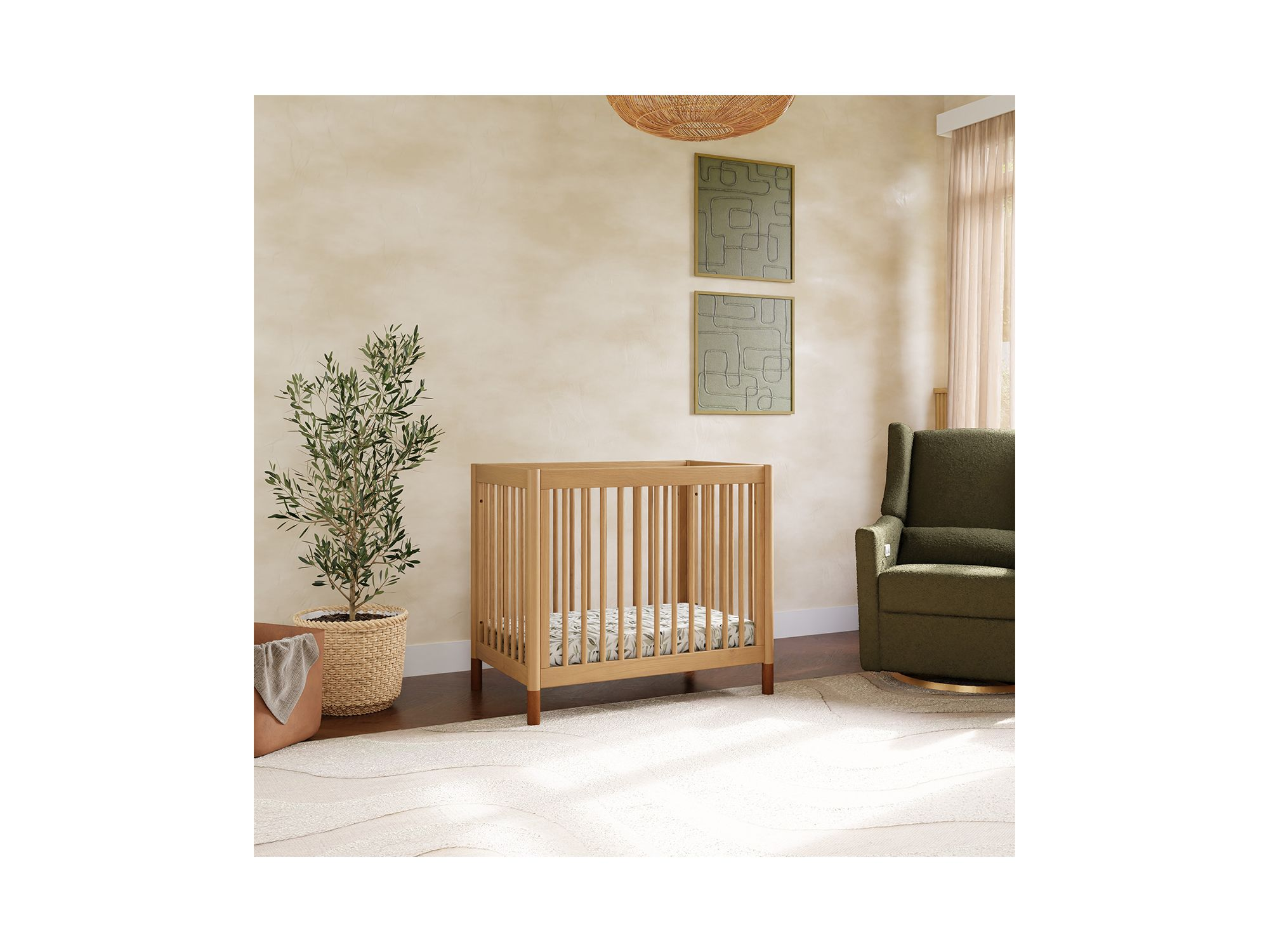Gelato 4-in-1 Convertible Mini Crib — Image 3