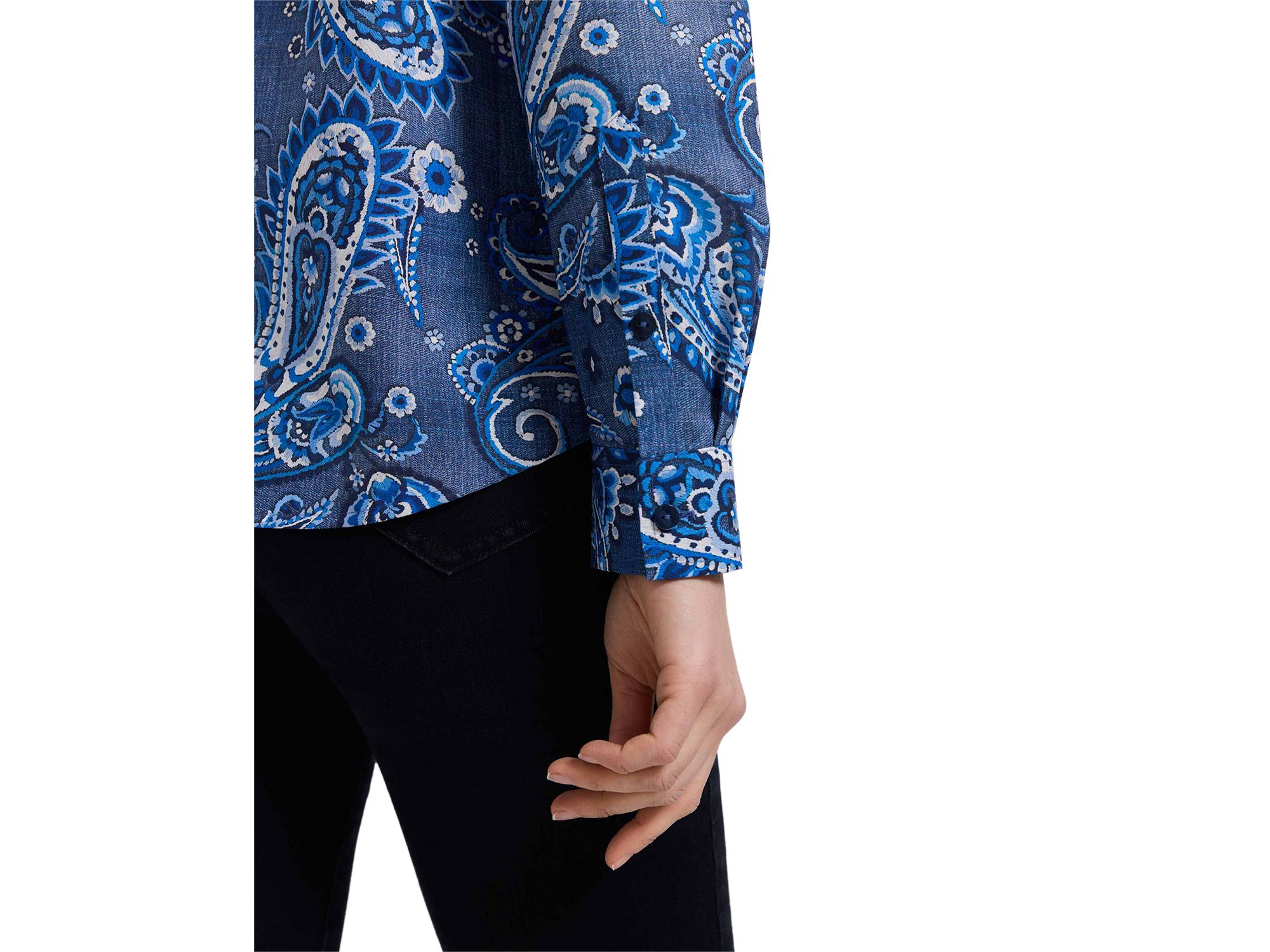 Hampton Paisley Print Shirt — Image 4