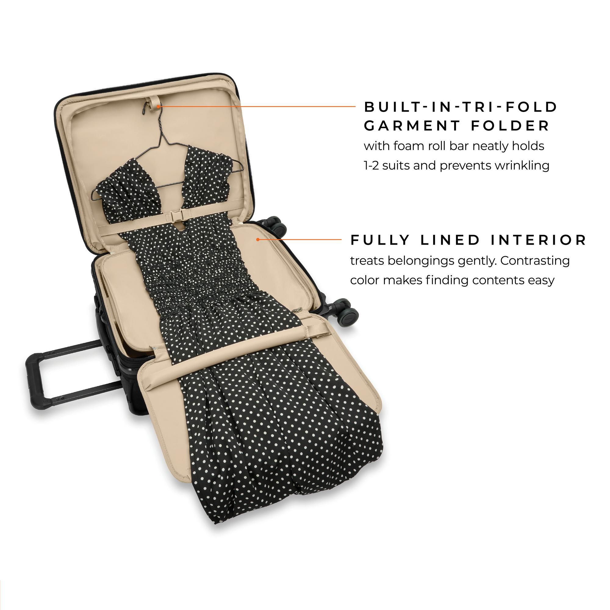 Baseline Global Carry On Spinner Suitcase — Image 11
