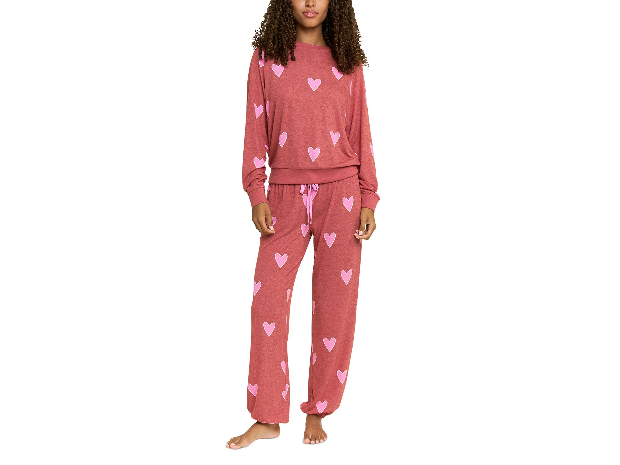 Star Seeker Lounge Set in Cherry Hearts - Image 1