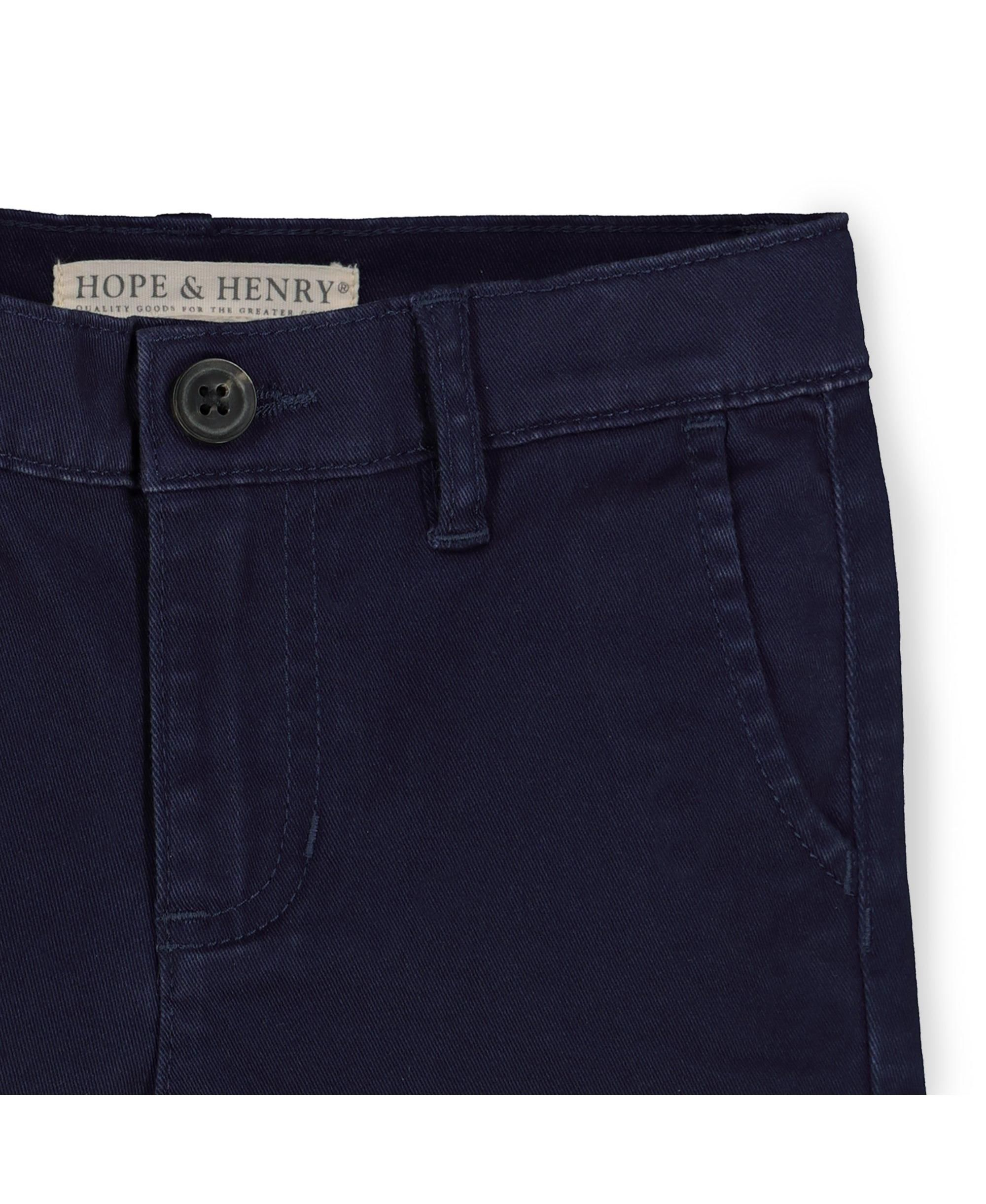 Boys' Organic Cotton Skinny Stretch Twill Chino - Baby — Image 3