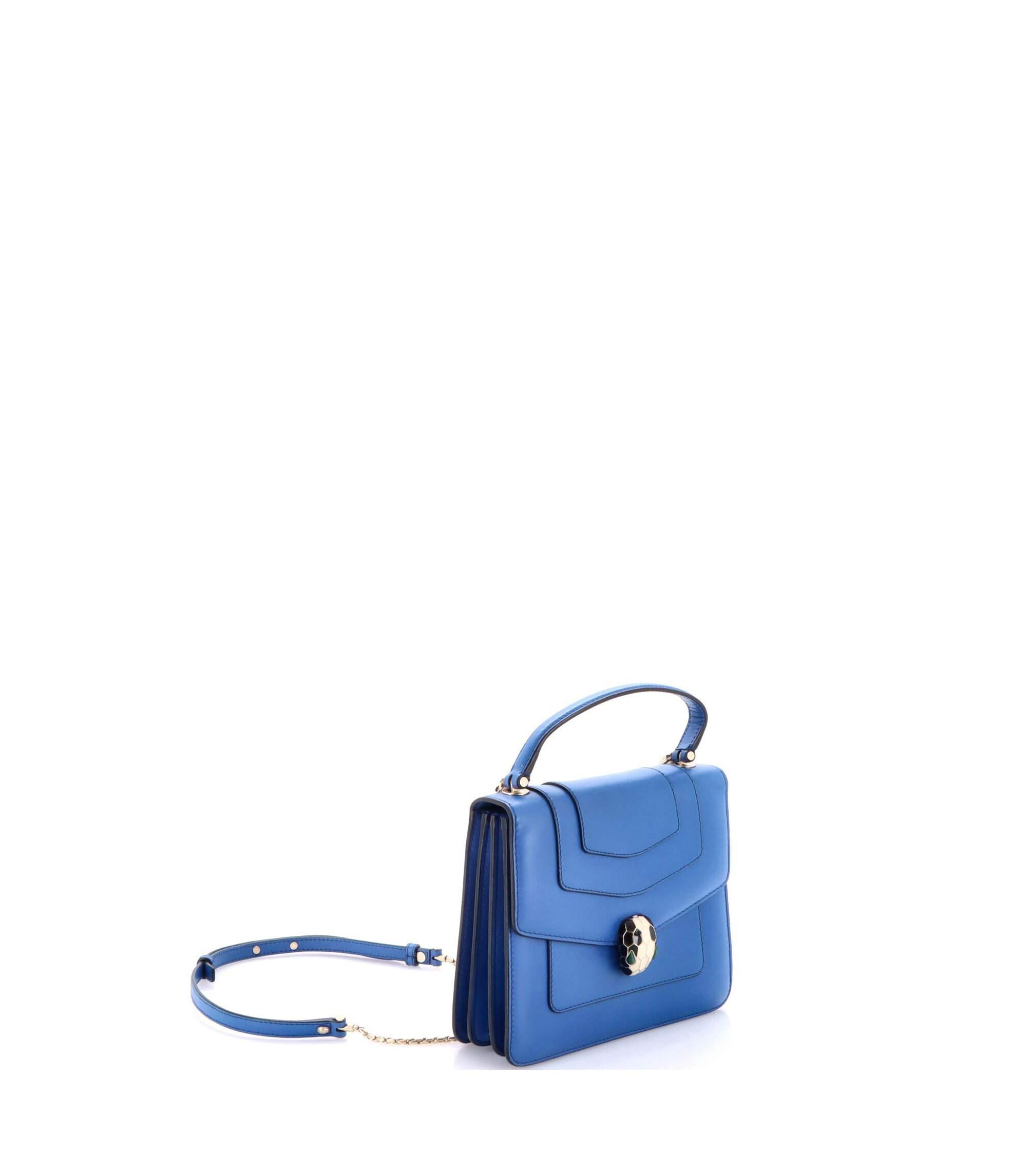 Small Serpenti Forever Top Handle Bag Leather — Image 3