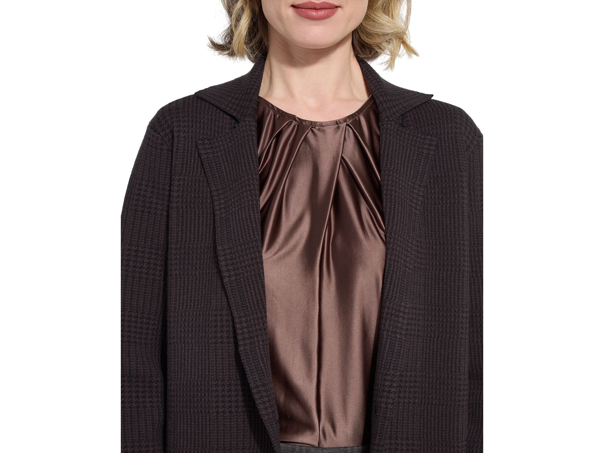 Lina V Neck Sweater Car Coat — Image 3