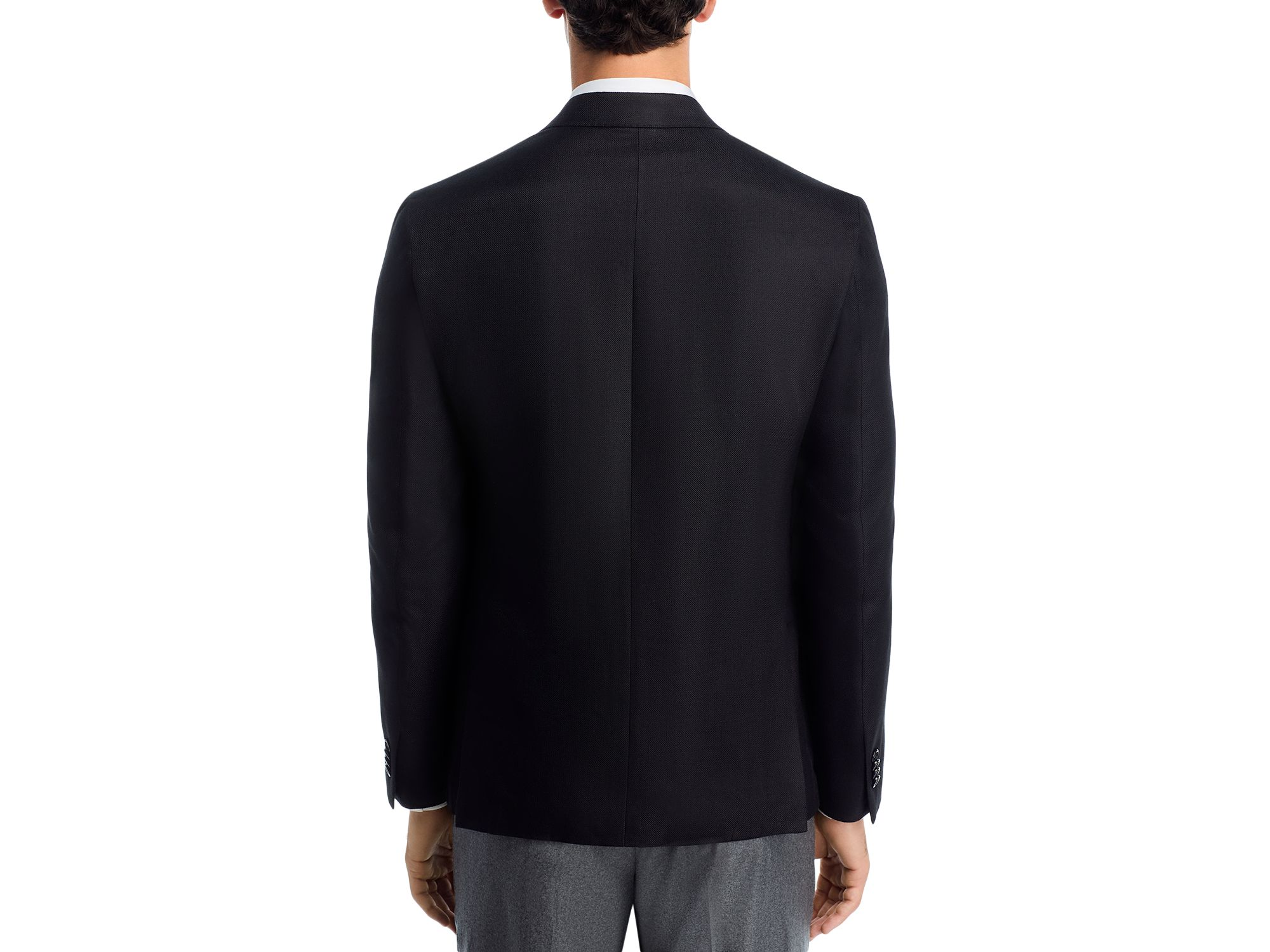 Textured Solid Regular Fit Sport Coat - Exclusive — Image 4