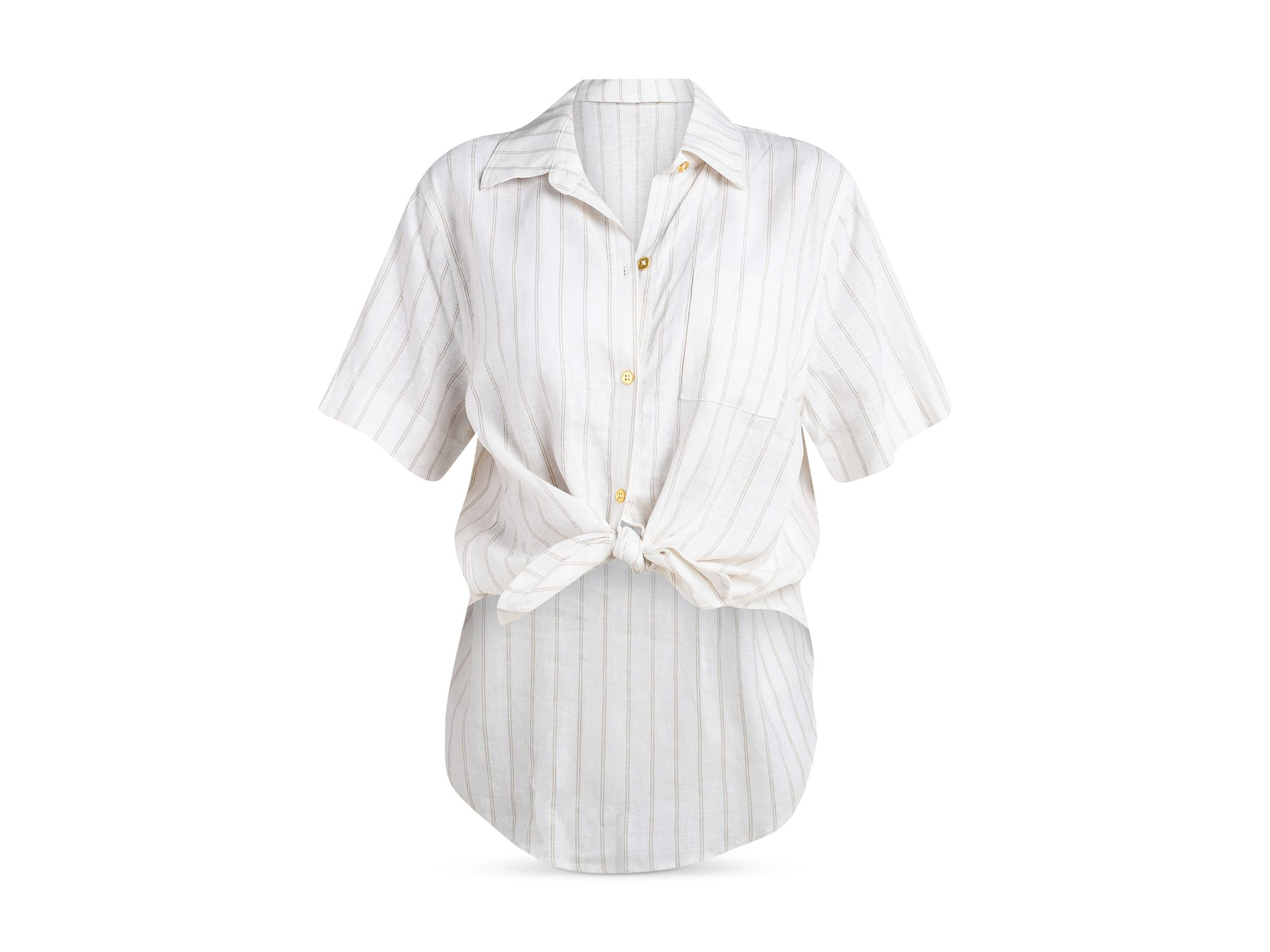 Delphine Striped Shirt — Image 5