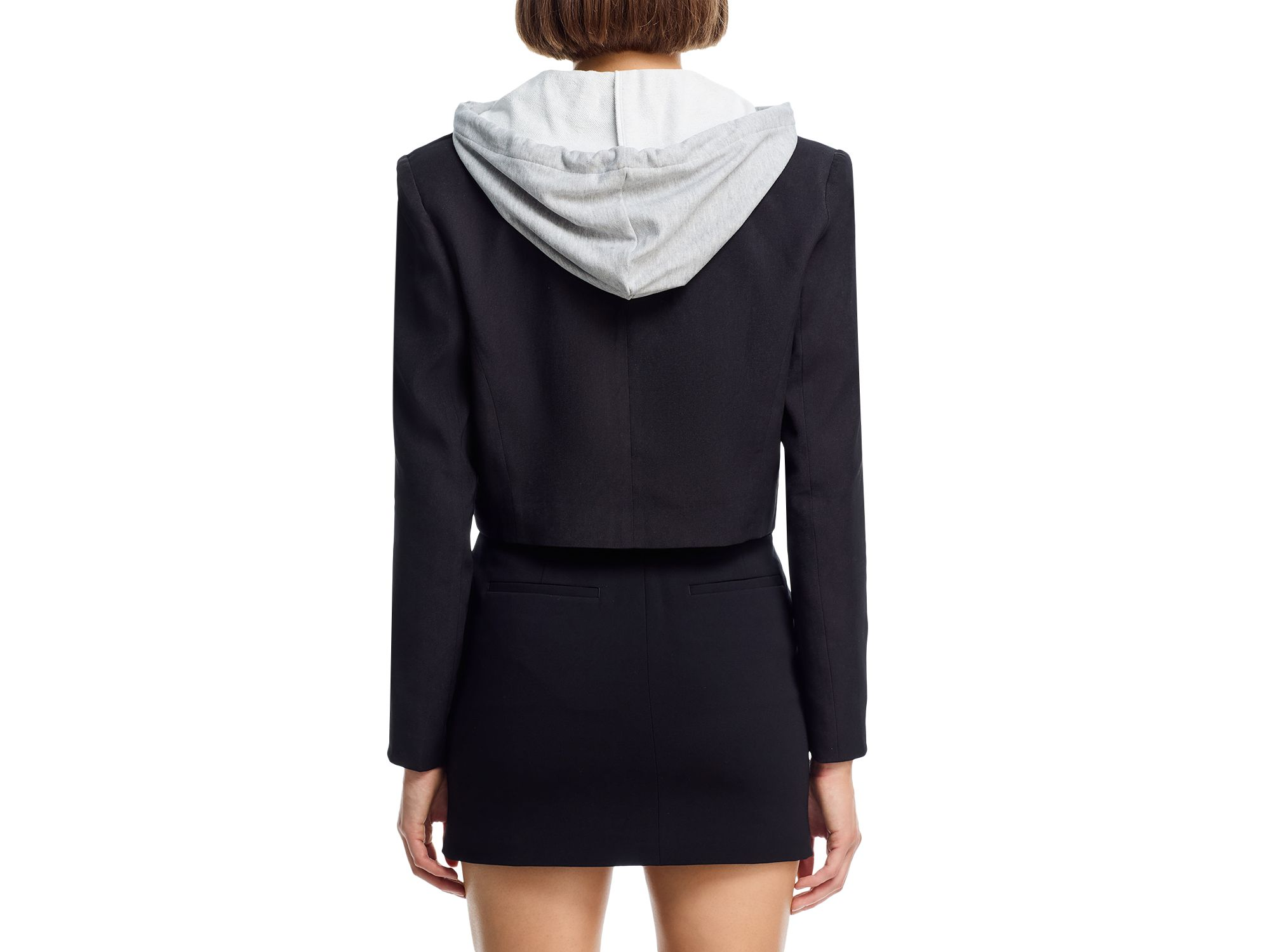 Drew Twofer Cropped Blazer — Image 3
